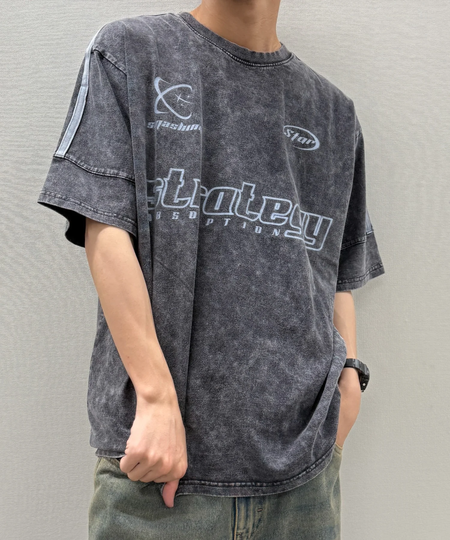 ケミカル加工サッカーT - Image 3