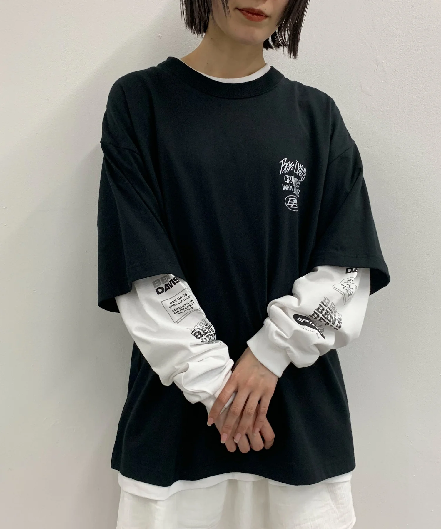 BENDAVIS アンサンブルレイヤードT - Image 4