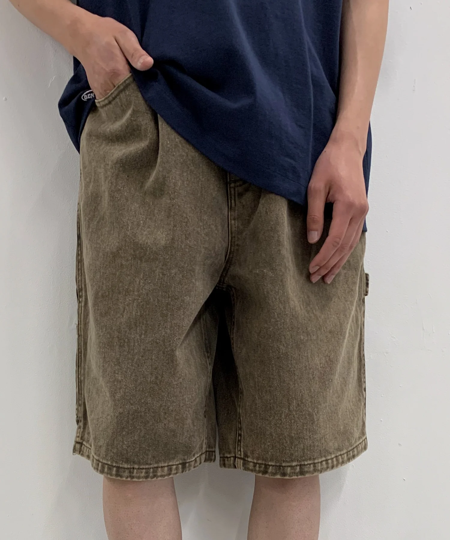 BENDAVIS ロゴ刺繍ワイドショーツ - Image 10