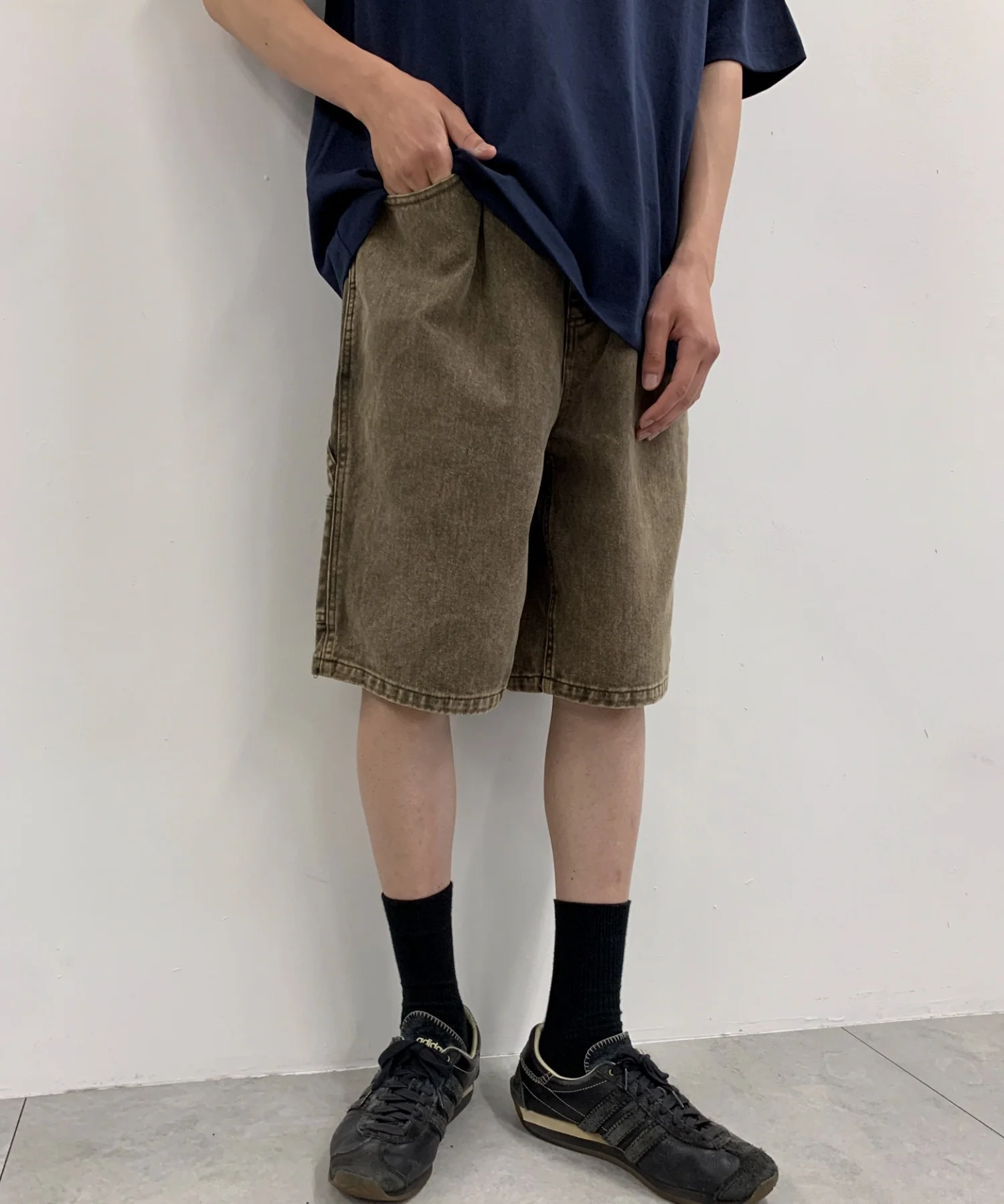 BENDAVIS ロゴ刺繍ワイドショーツ - Image 11