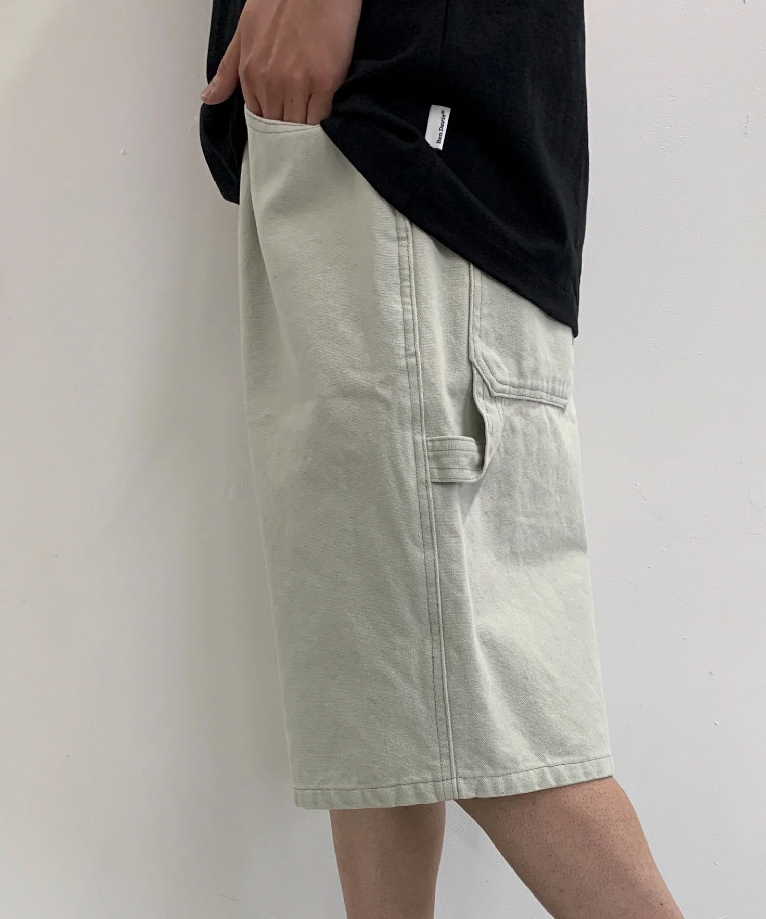 BENDAVIS ロゴ刺繍ワイドショーツ - Image 13