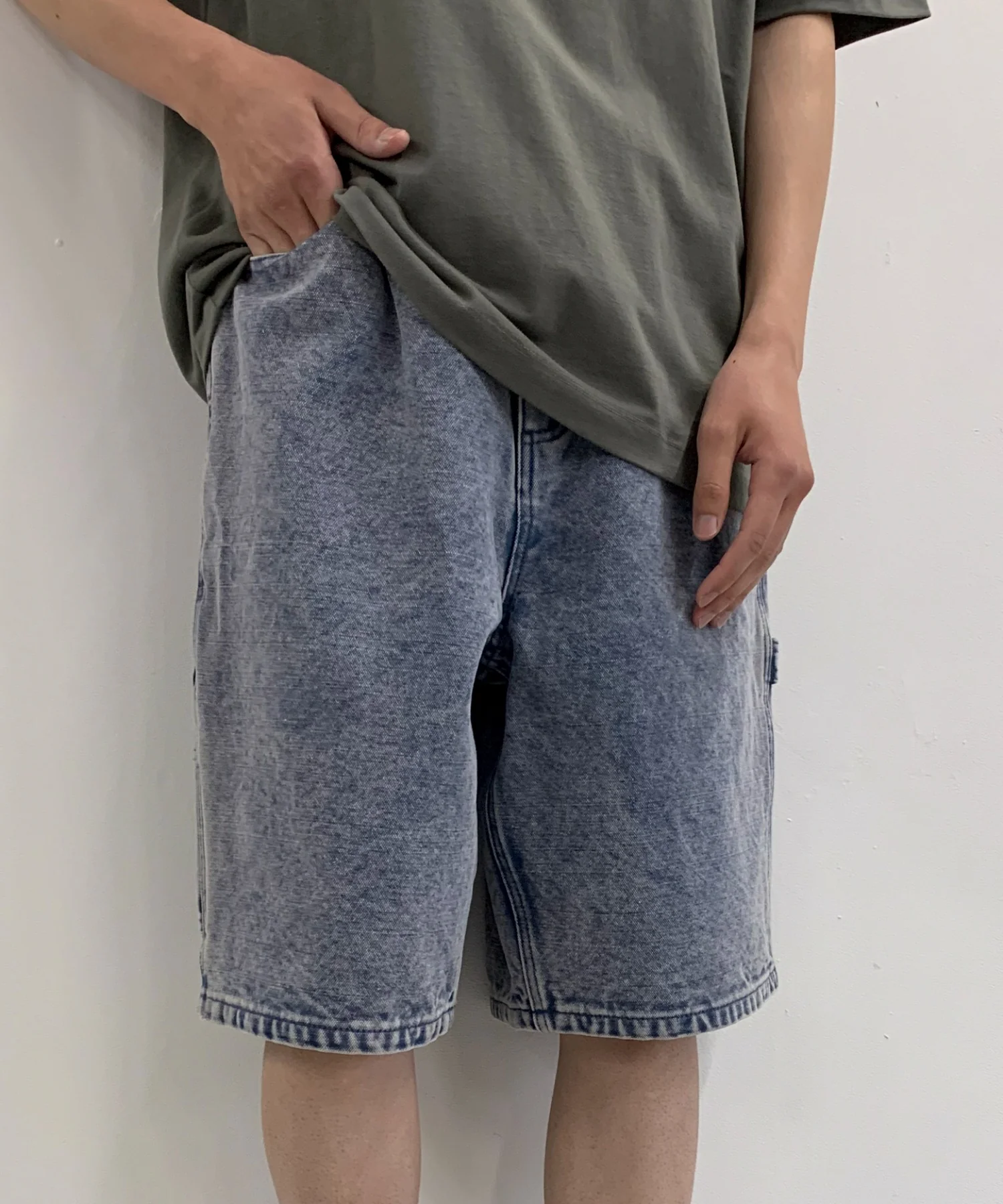 BENDAVIS ロゴ刺繍ワイドショーツ - Image 5