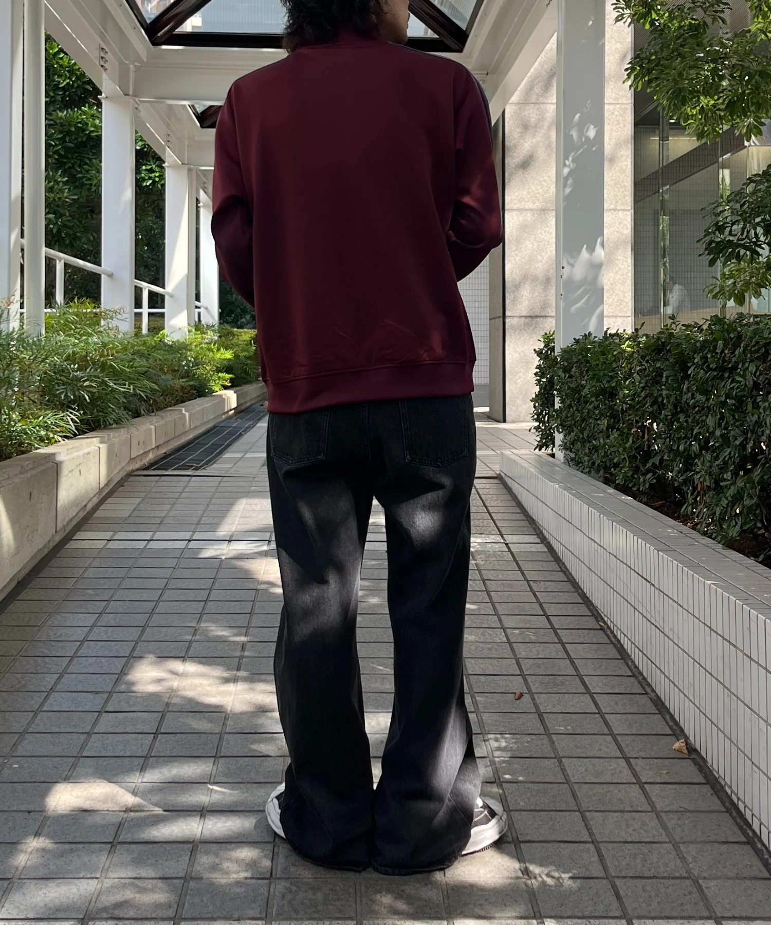 リブ配色サイドライントラックジャケット - Image 7