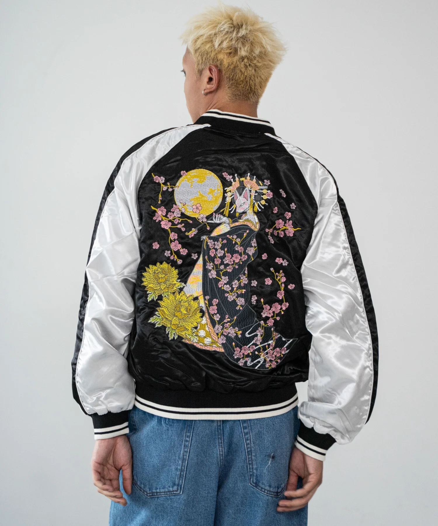 花魁狐面スカジャン - Image 6