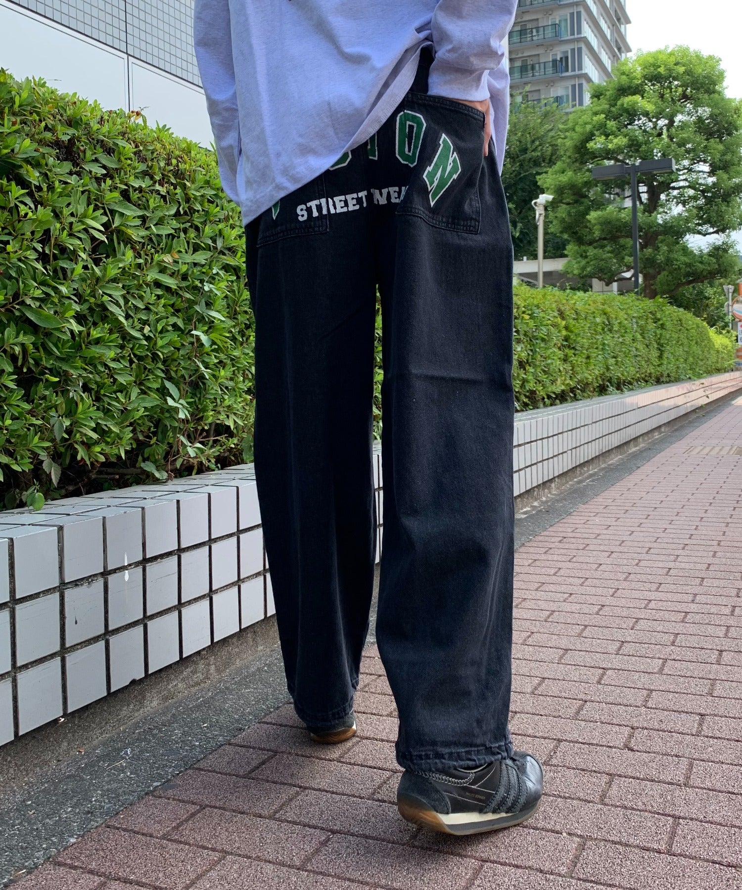 VISION ゴーストプリントデニムパンツ - Image 8
