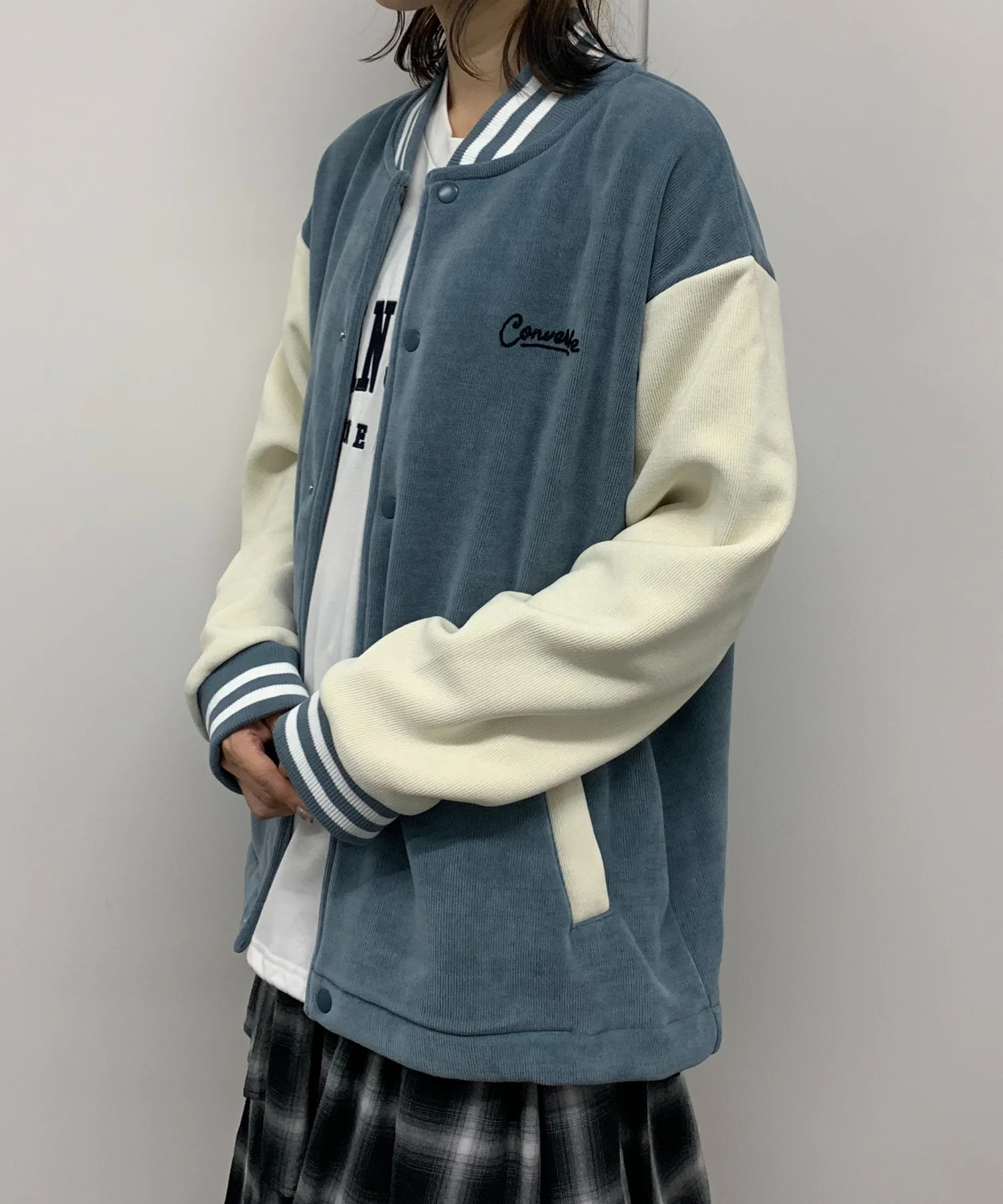 CONVERSE 裾ドロストモチーフスタジャン - Image 13