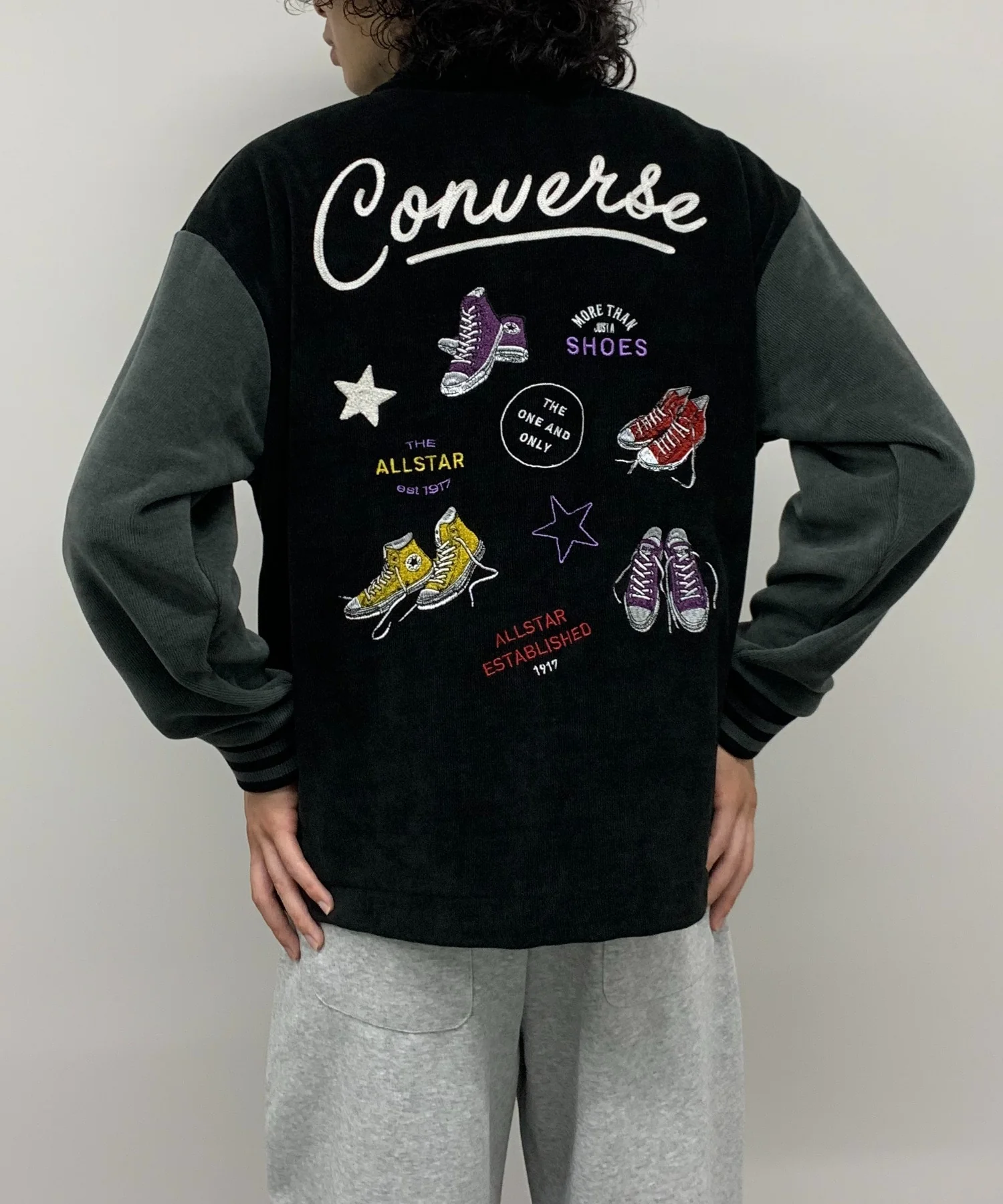 CONVERSE 裾ドロストモチーフスタジャン - Image 2