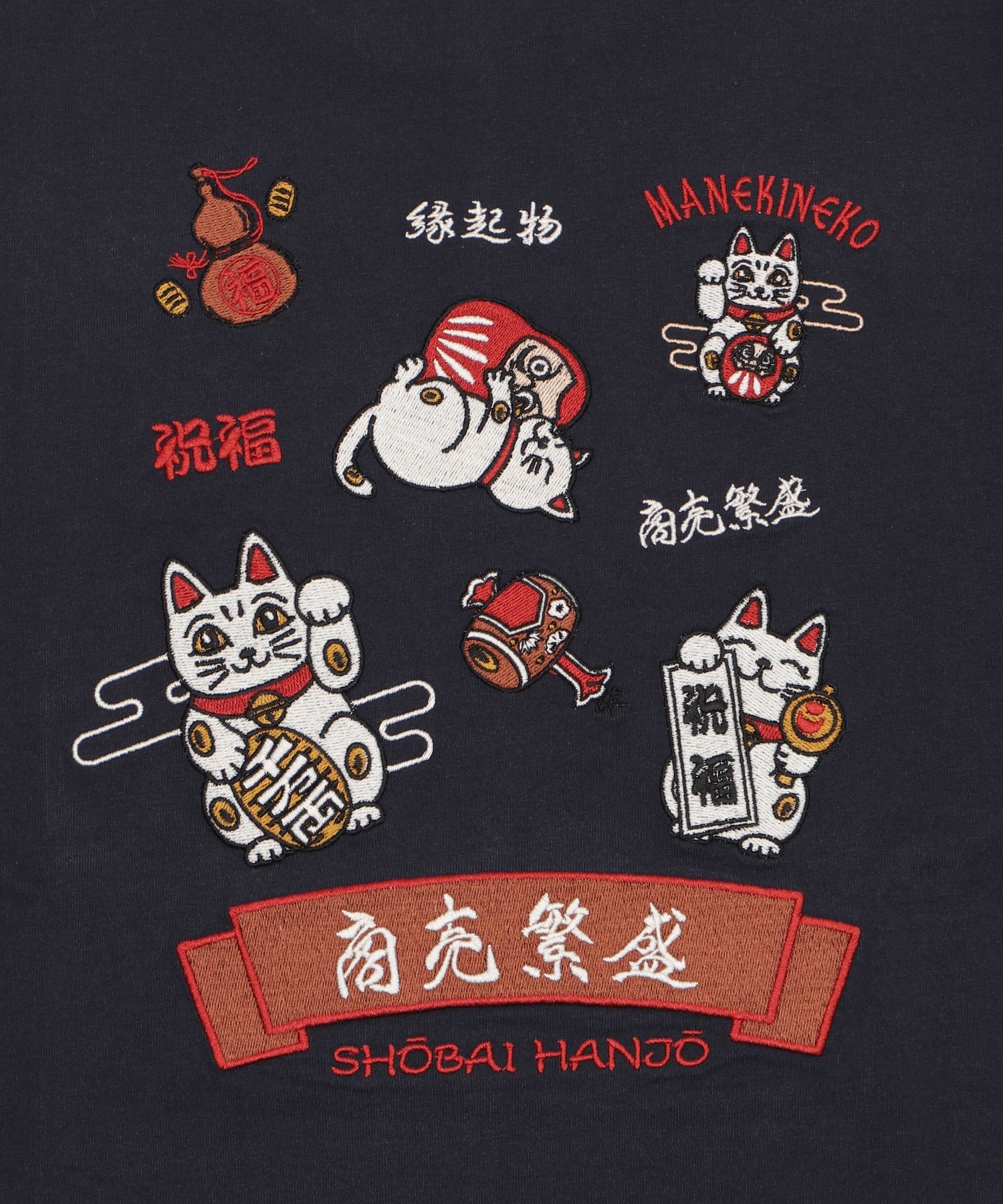 JSマネキネコマルチTシャツ - Image 5