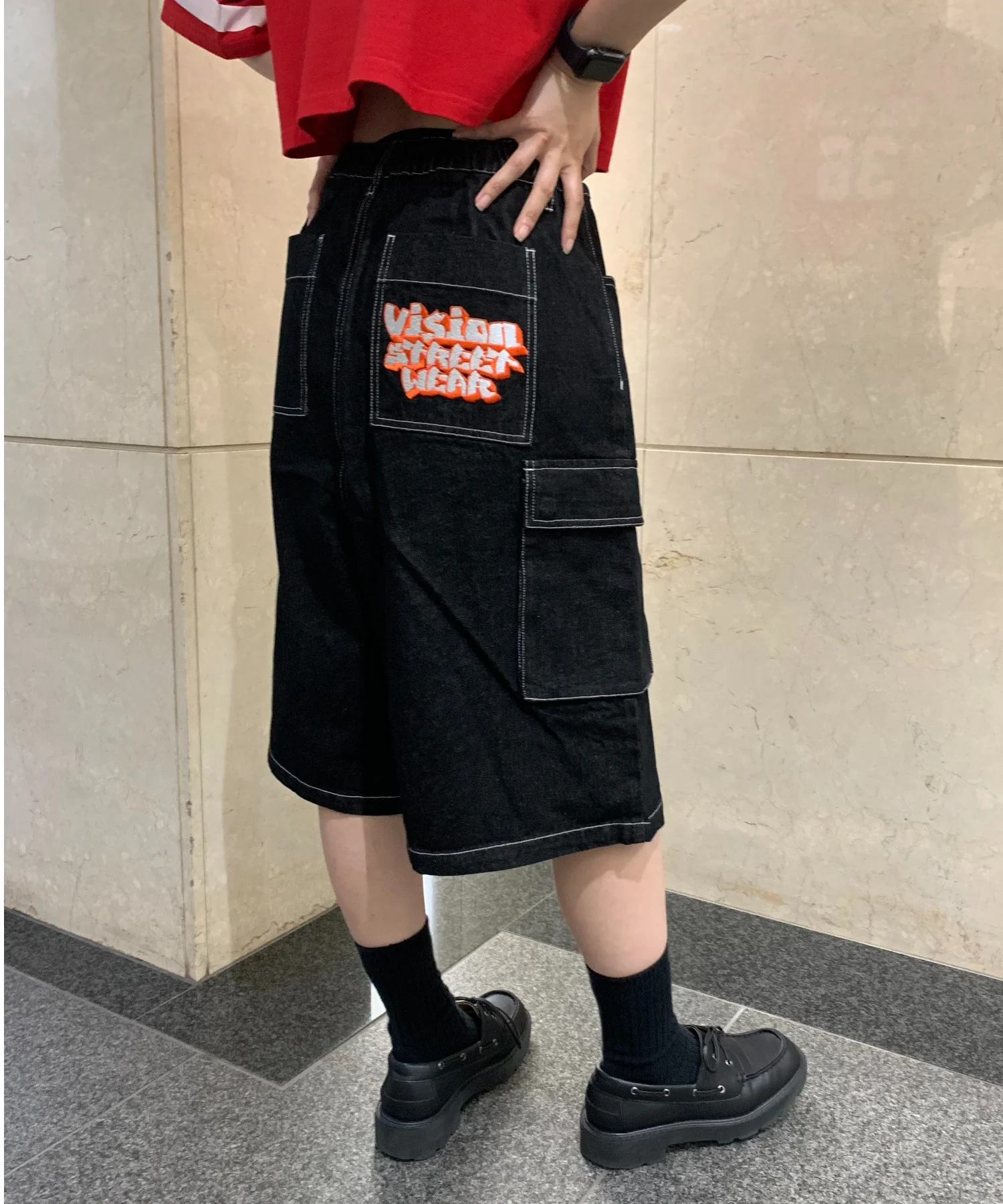 VISION ロゴカーゴハーフパンツ - Image 10