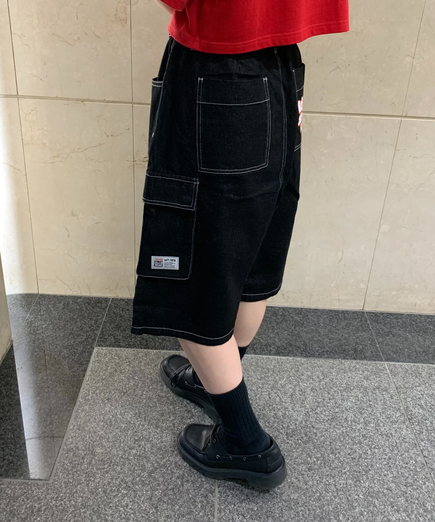 VISION ロゴカーゴハーフパンツ - Image 11