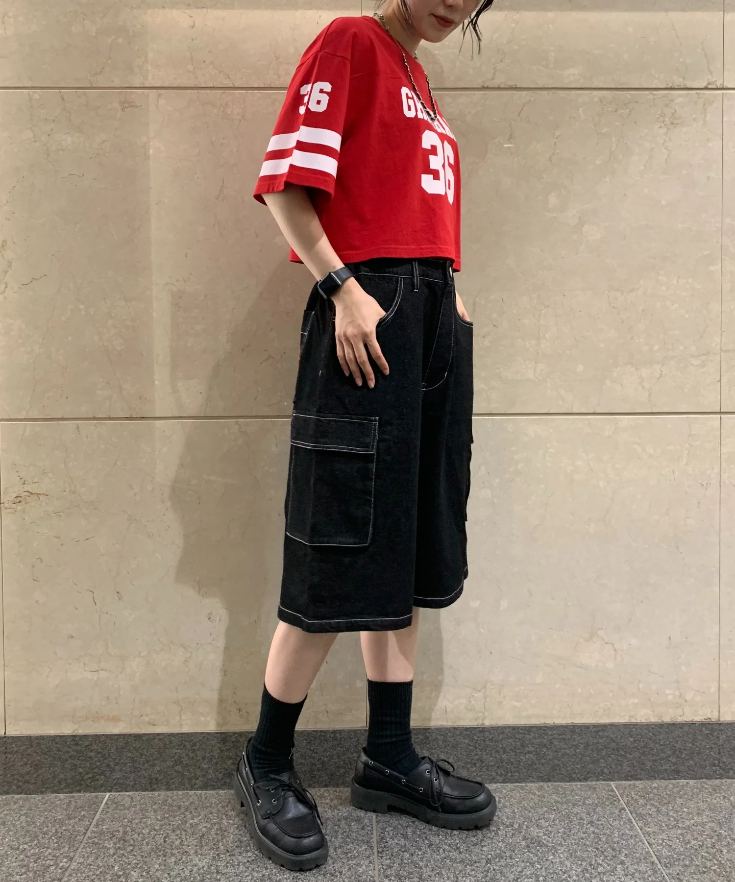 VISION ロゴカーゴハーフパンツ - Image 7