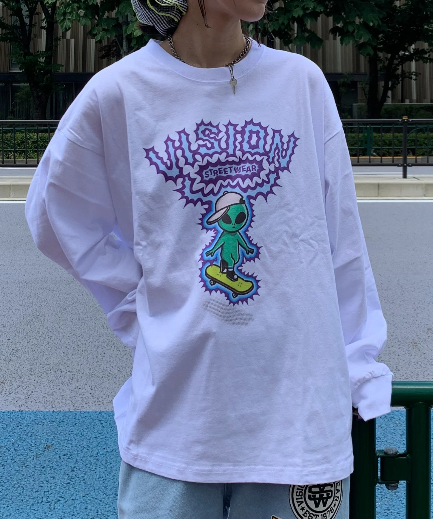 VISION　エイリアングラフィックロンT - Image 4
