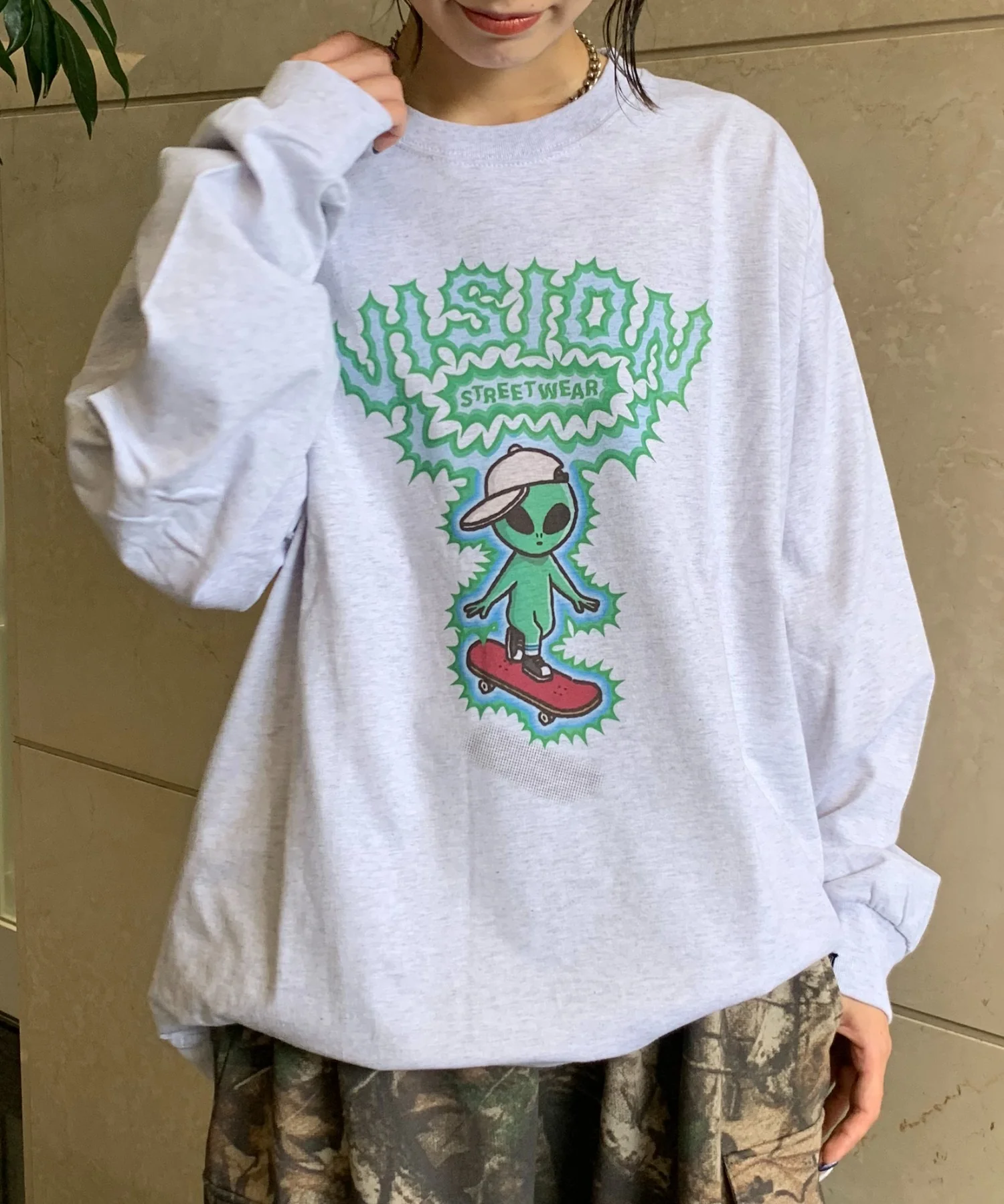 VISION　エイリアングラフィックロンT - Image 7