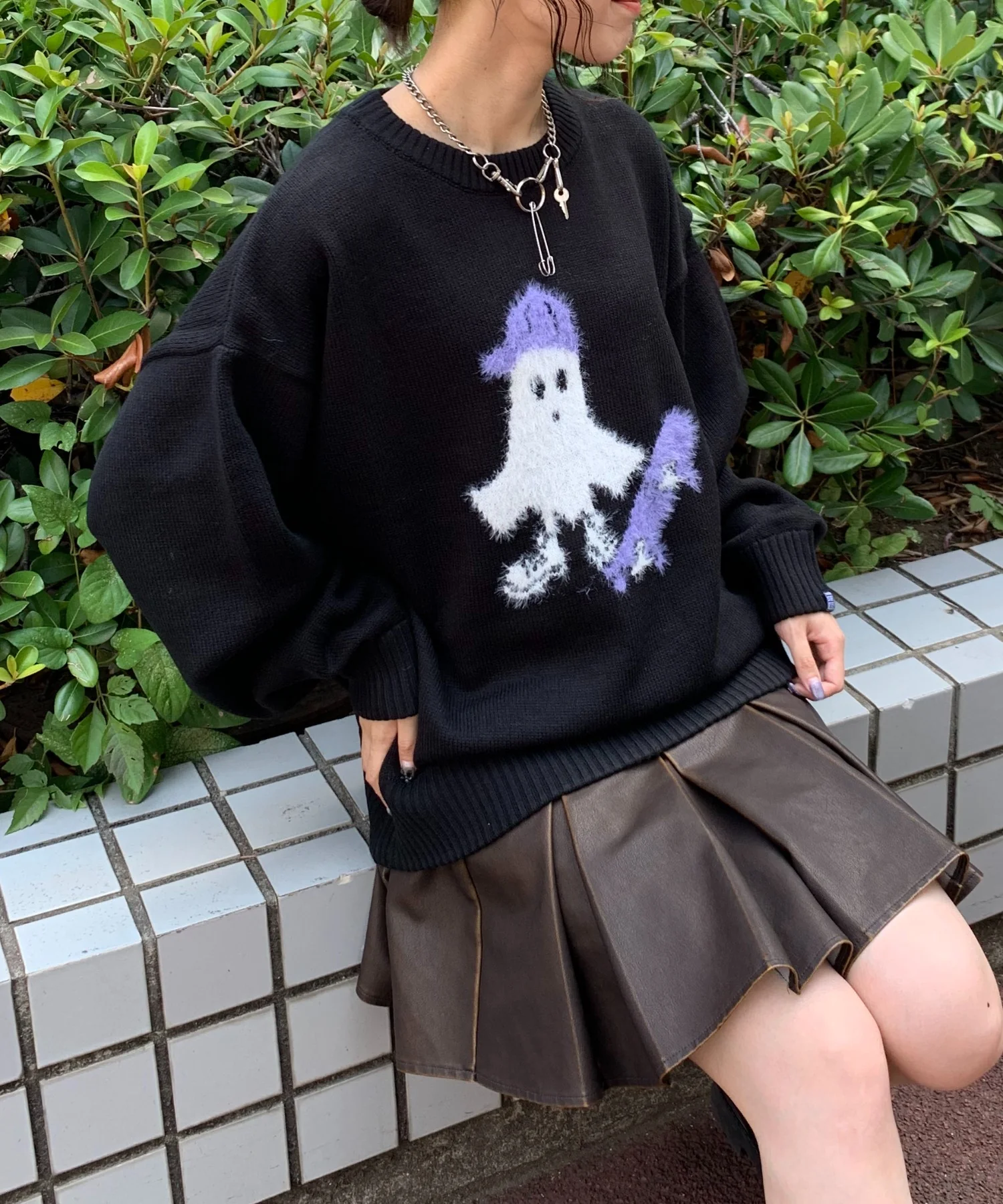 VISION ゴーストスケーターニット - Image 14