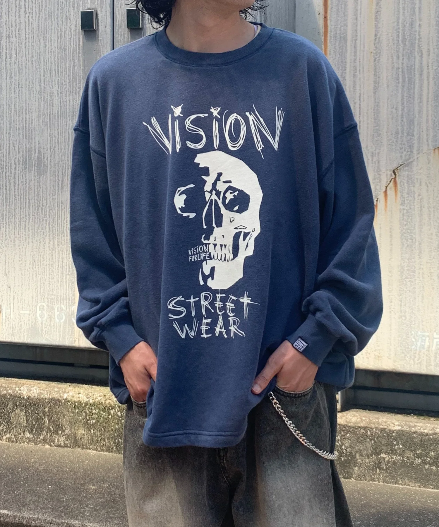 VISION スカルBIGプルオーバー - Image 16