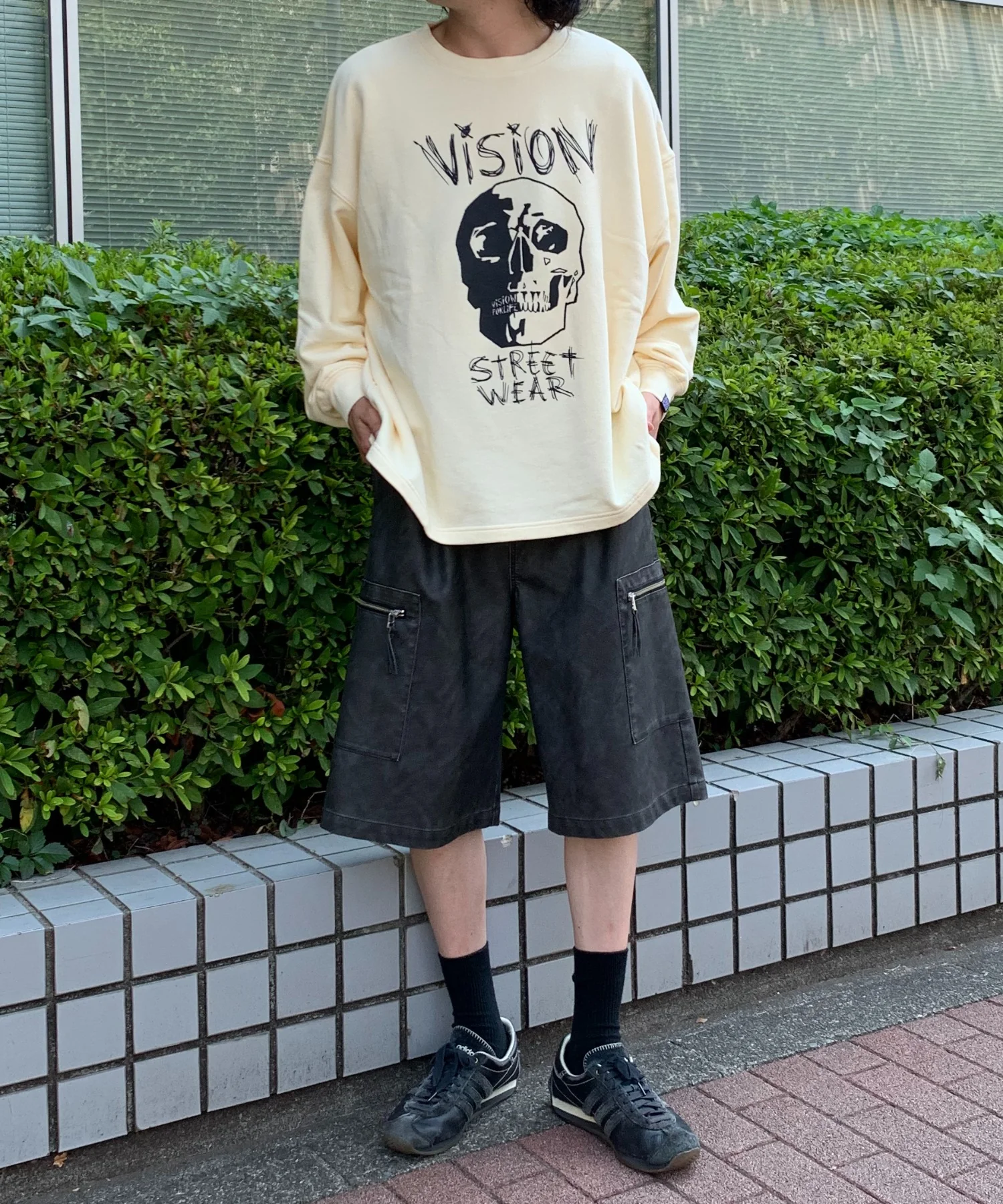 VISION スカルBIGプルオーバー - Image 8