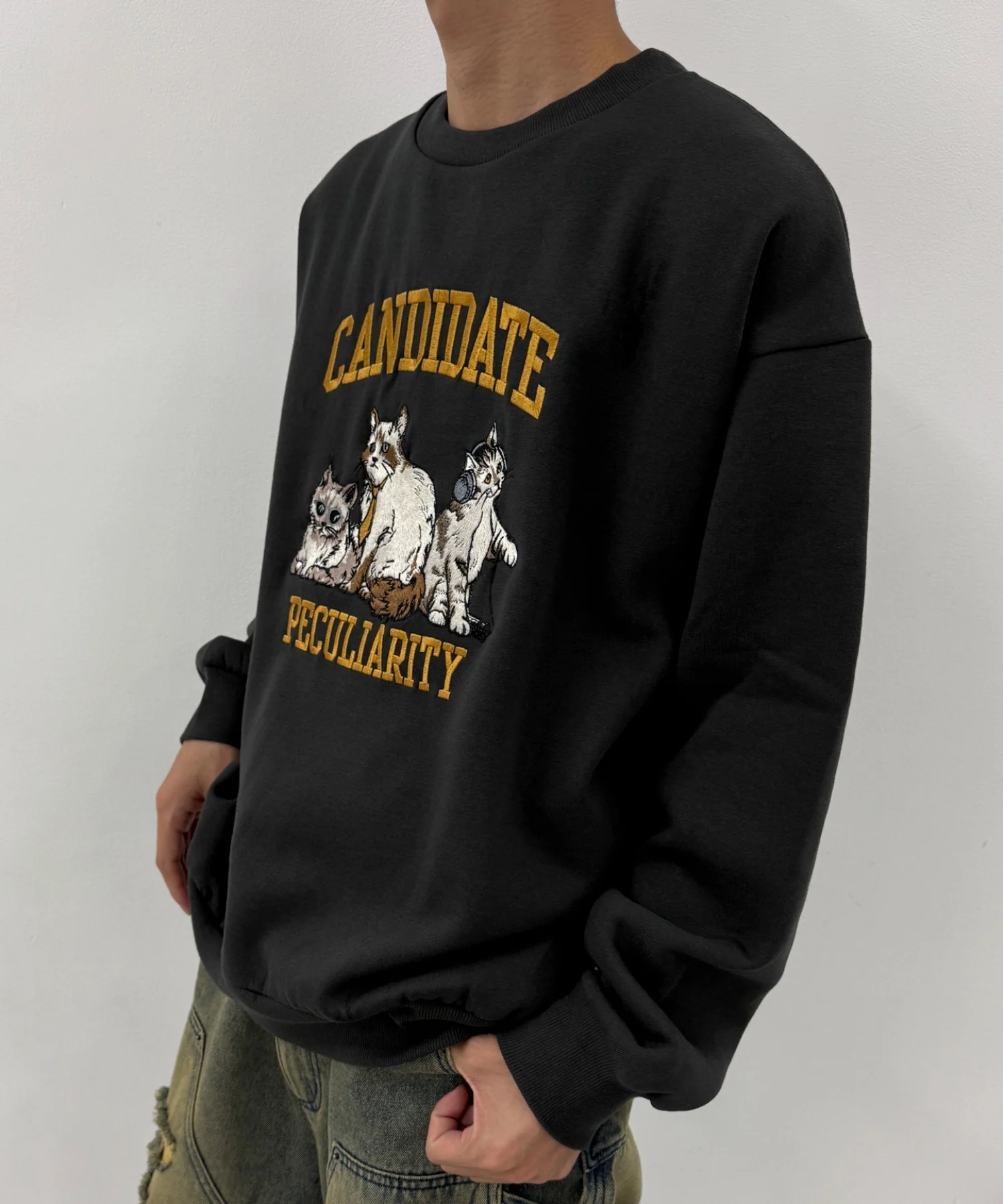 カレッジネコ裏起毛スウェット - Image 12