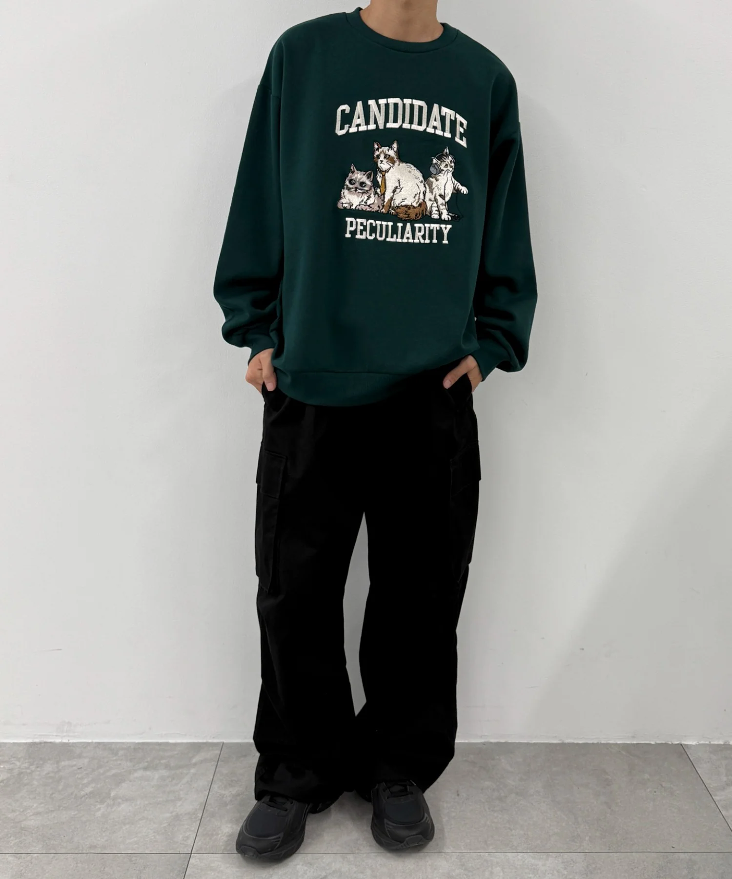 カレッジネコ裏起毛スウェット - Image 14