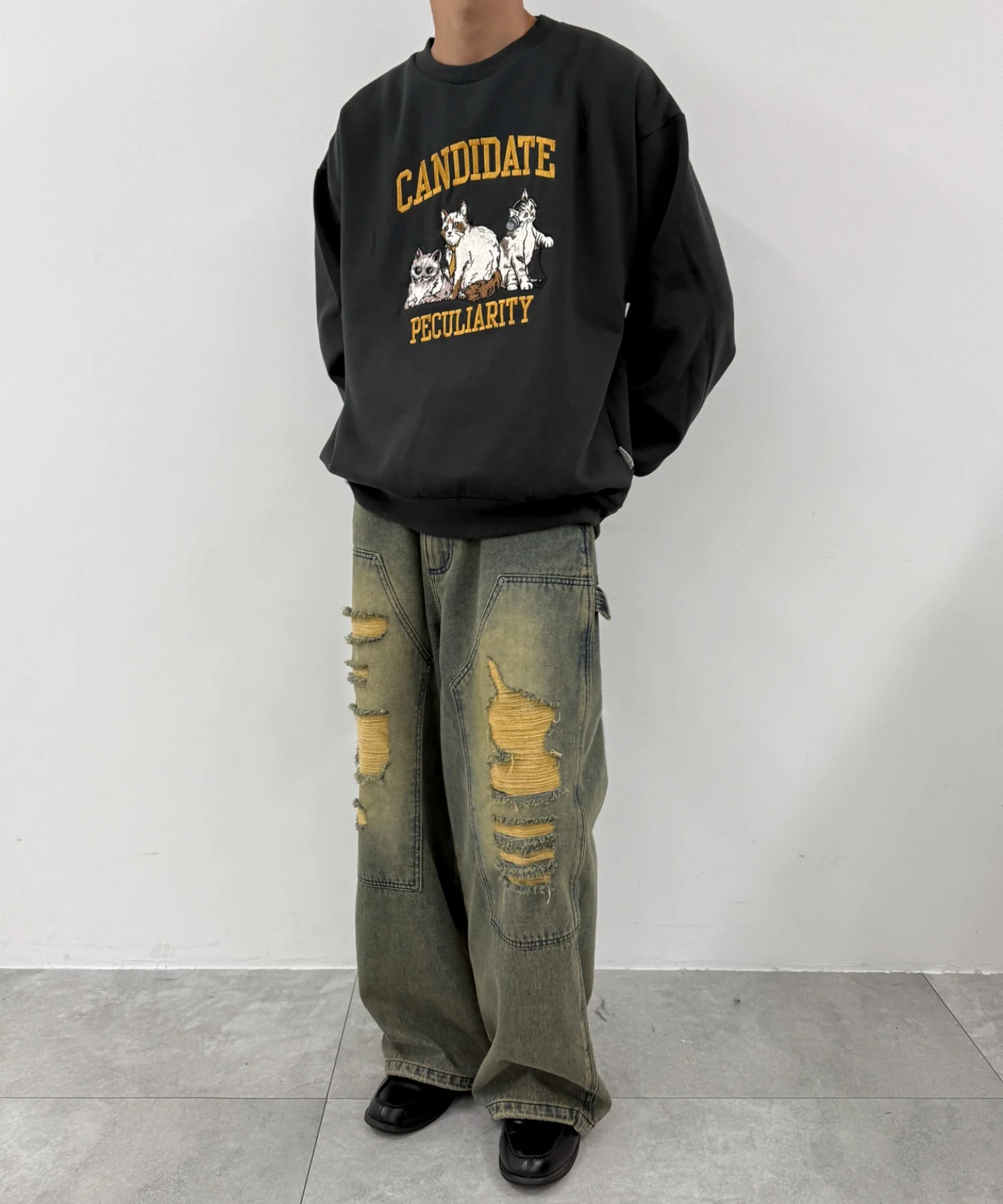 カレッジネコ裏起毛スウェット - Image 20