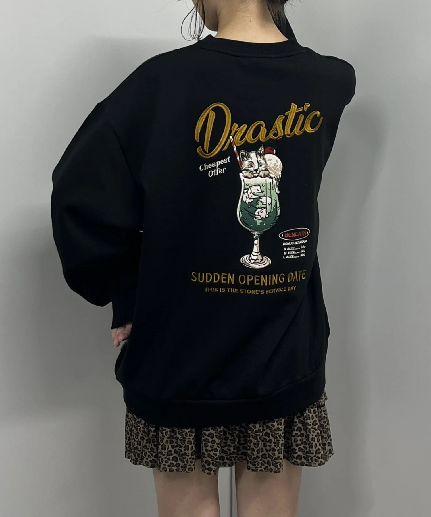 ソーダネコ裏起毛スウェット - Image 15