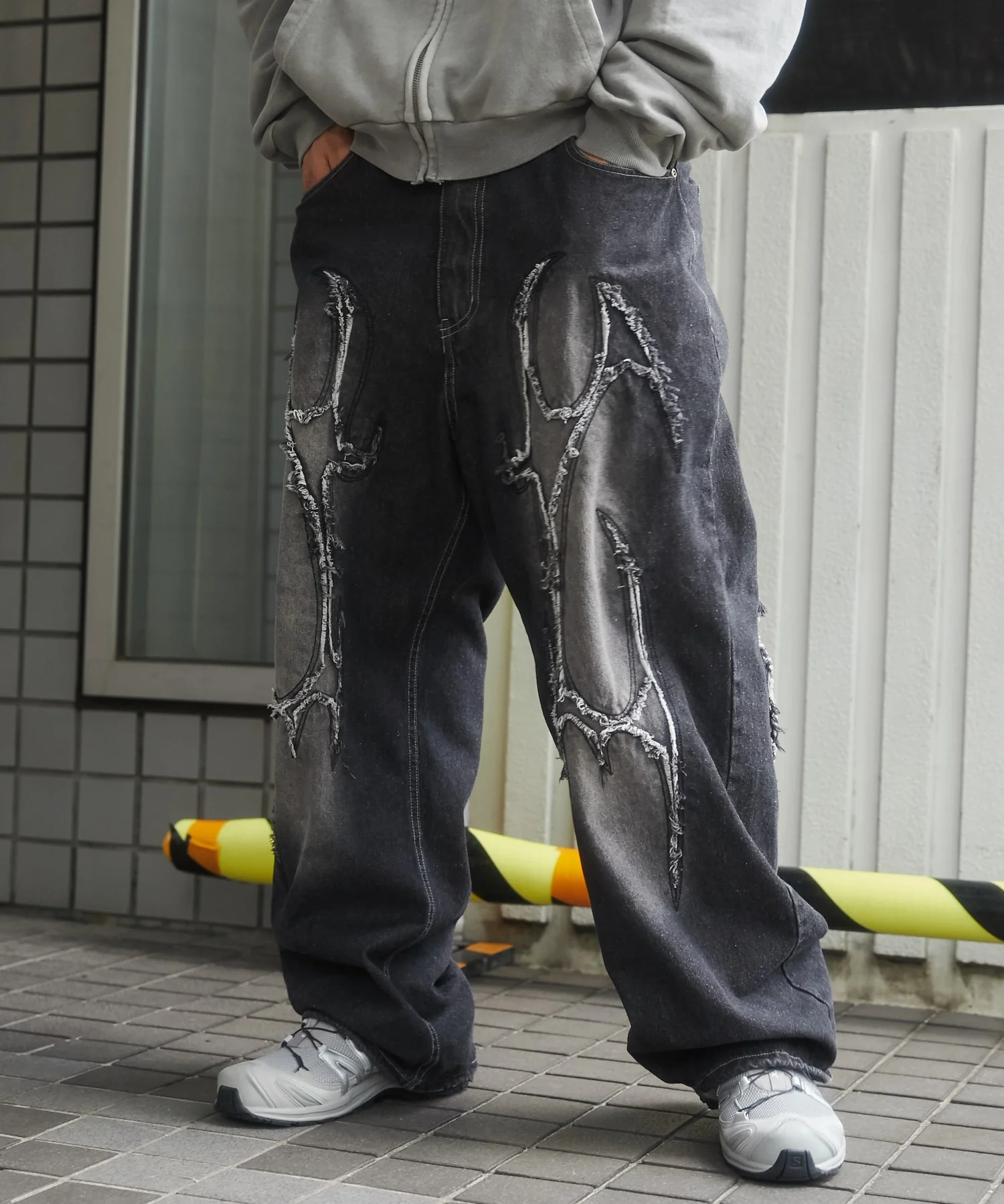 トライバルフリンジデニムパンツ - Image 12
