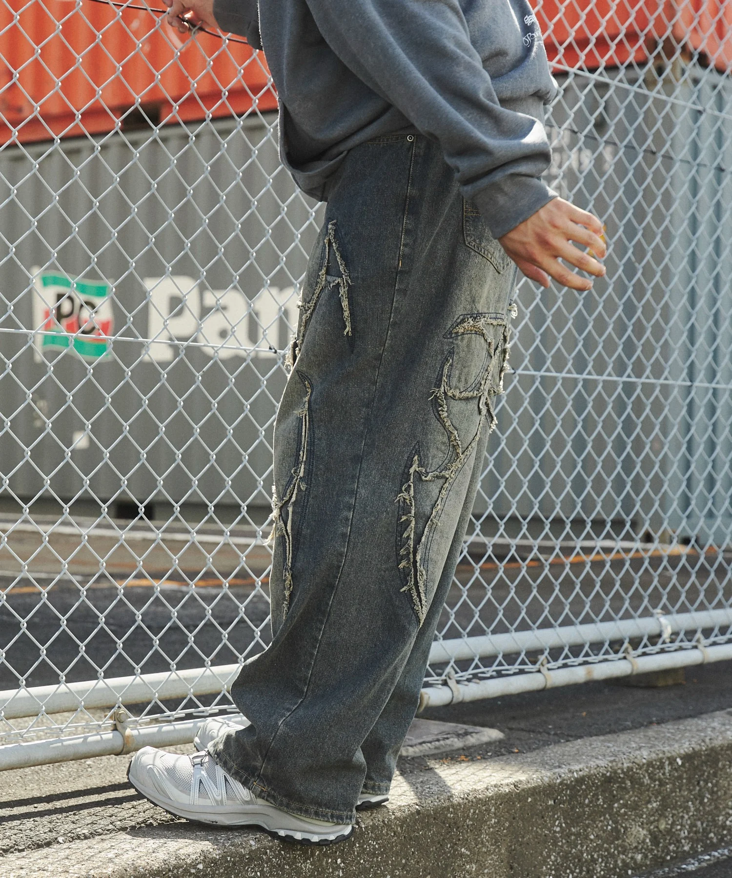 トライバルフリンジデニムパンツ - Image 13