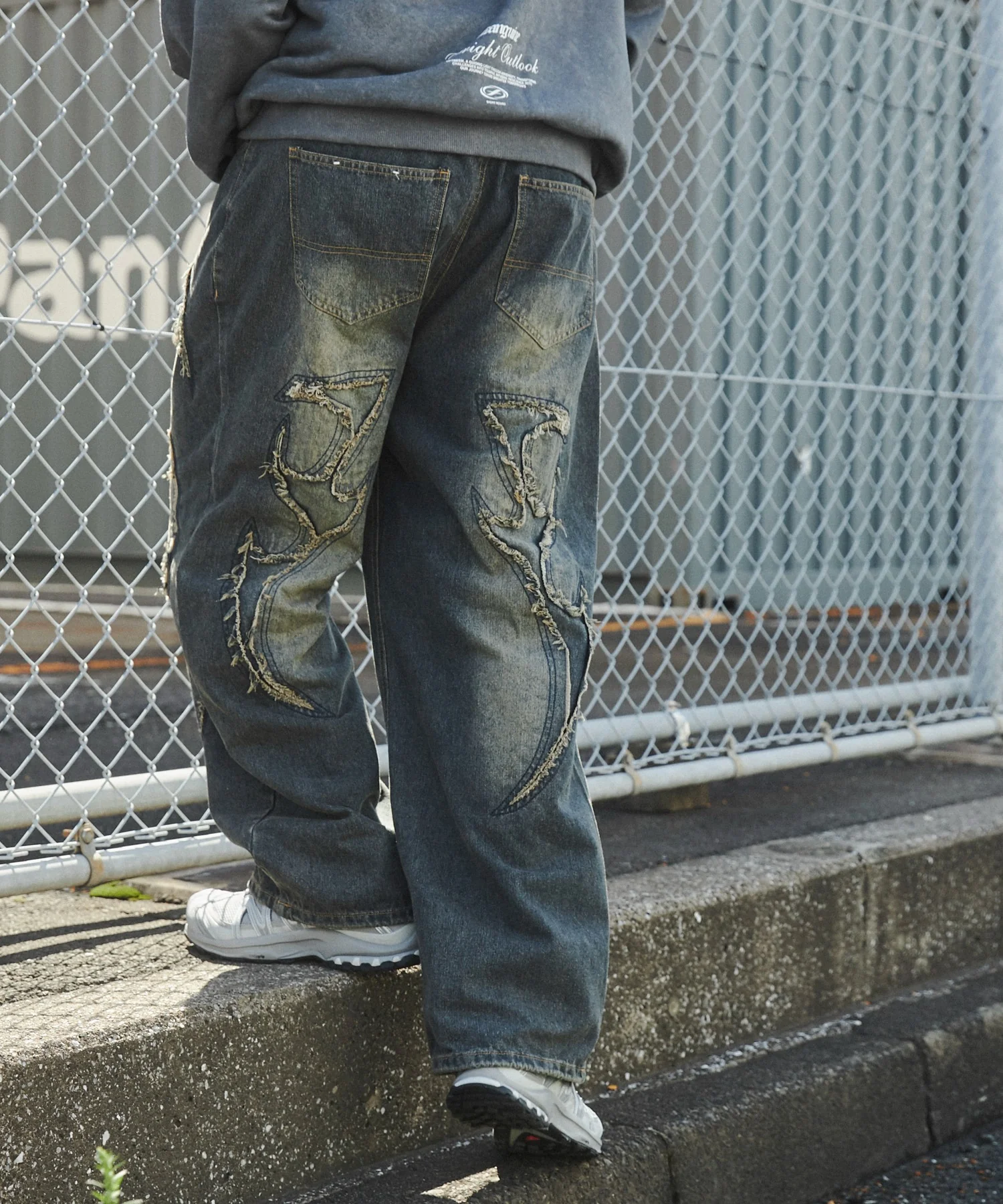 トライバルフリンジデニムパンツ - Image 14