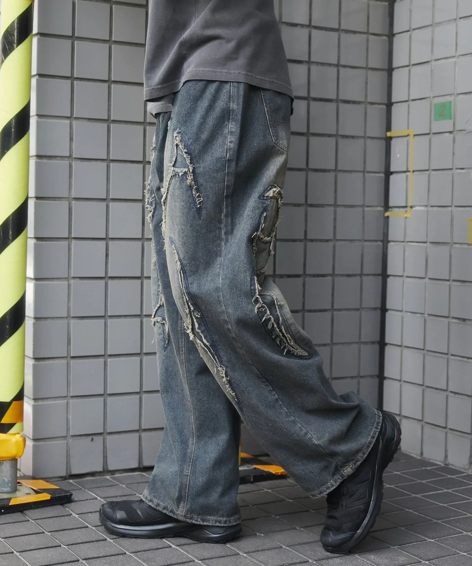 トライバルフリンジデニムパンツ - Image 17