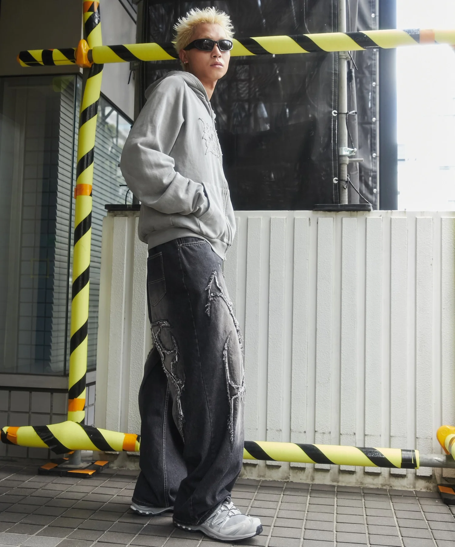 トライバルフリンジデニムパンツ - Image 7