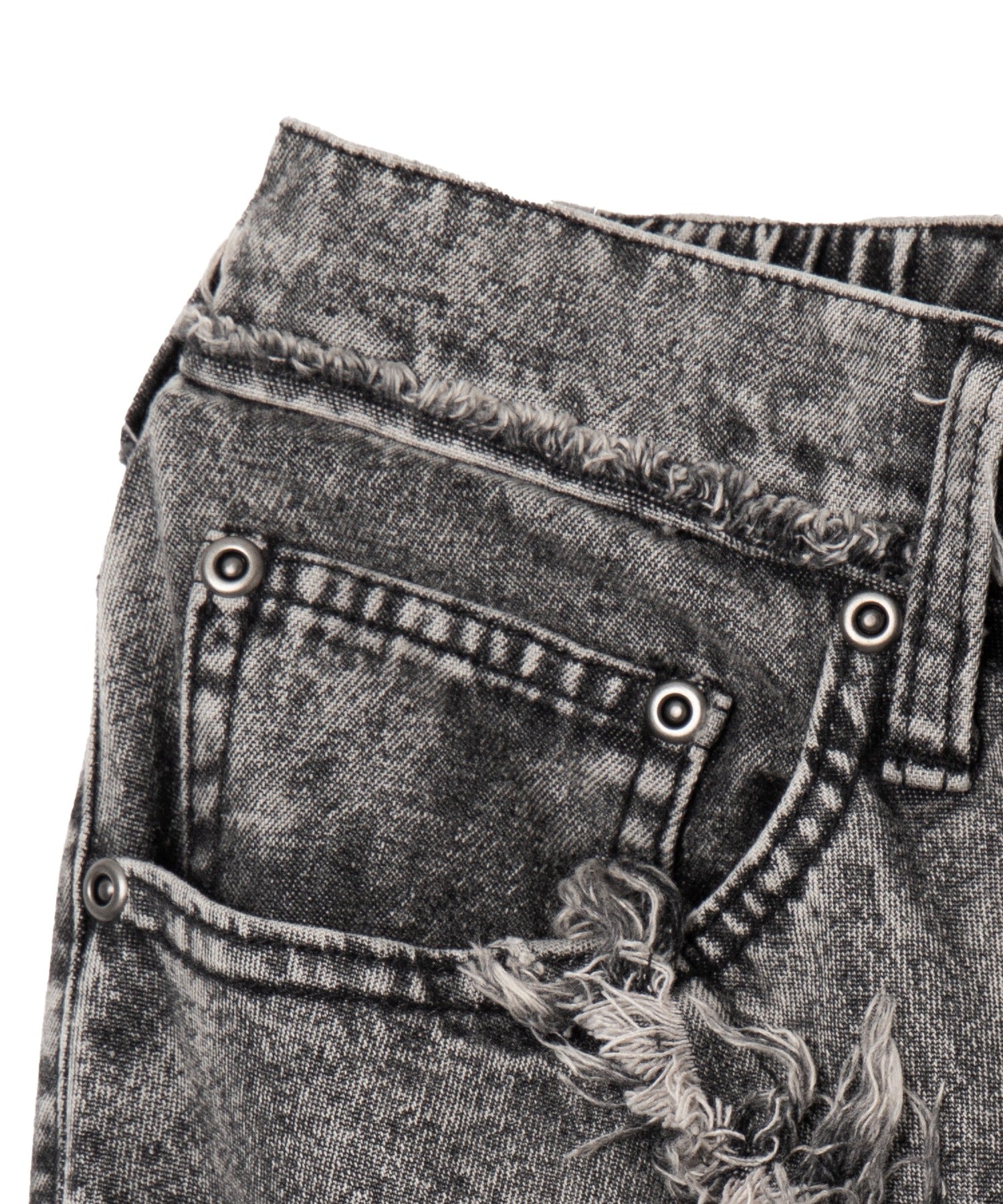 ダーツフリンジデニムパンツ - Image 25