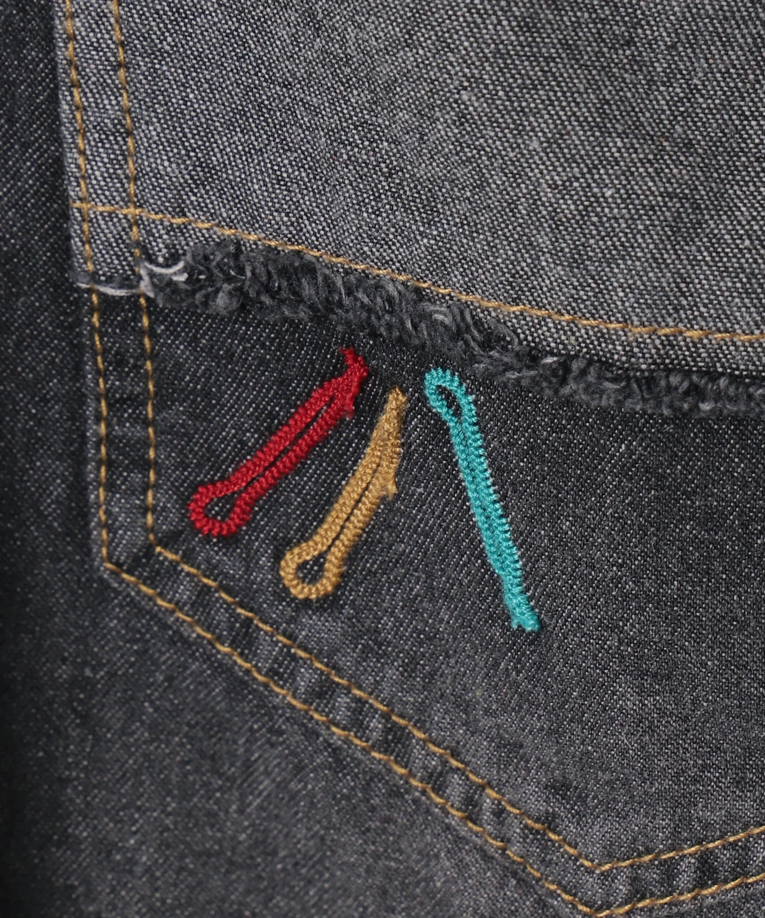 ダブルウエストバギーデニムパンツ - Image 15