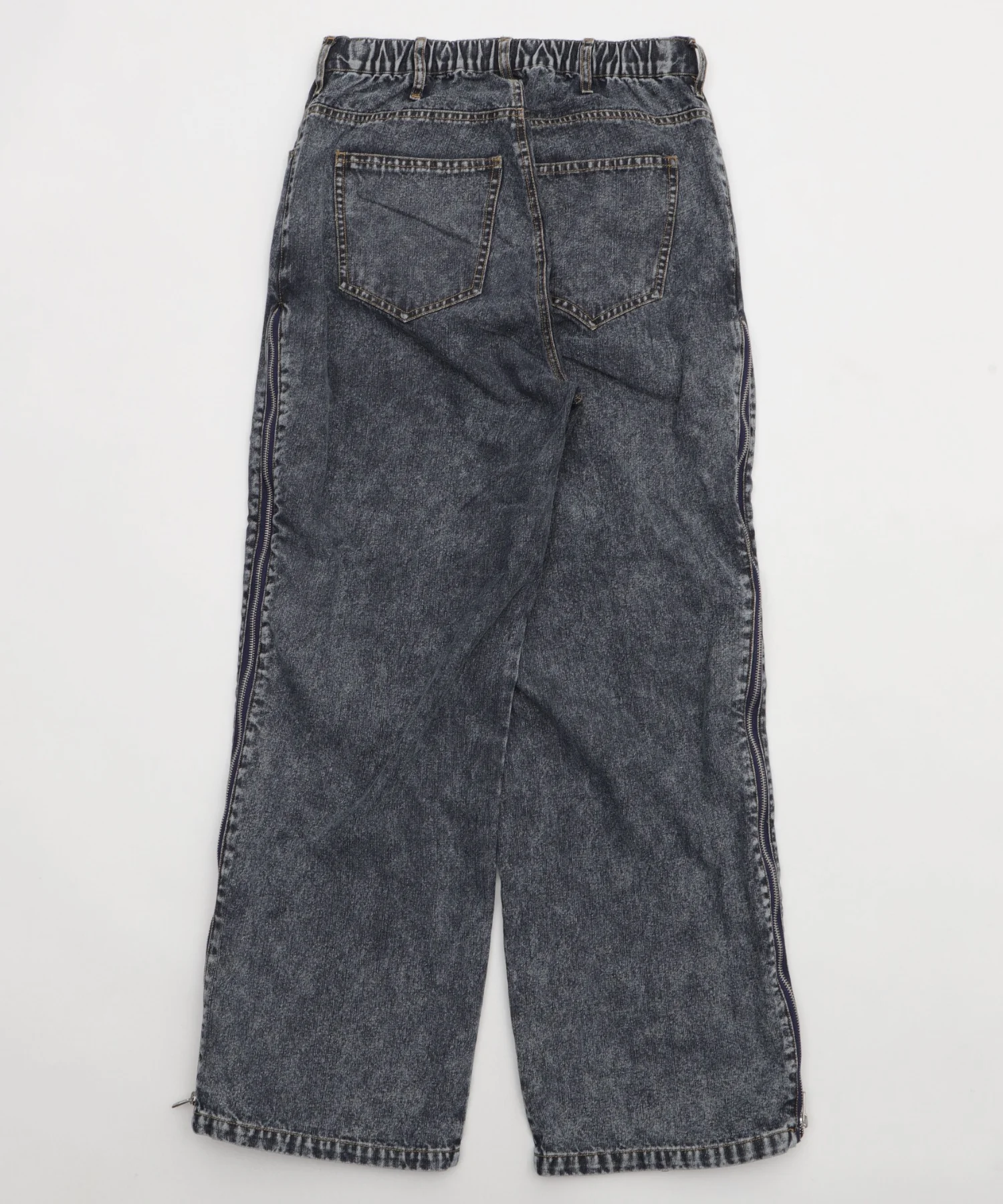 ジャージドッキングZIPデニムパンツ - Image 15