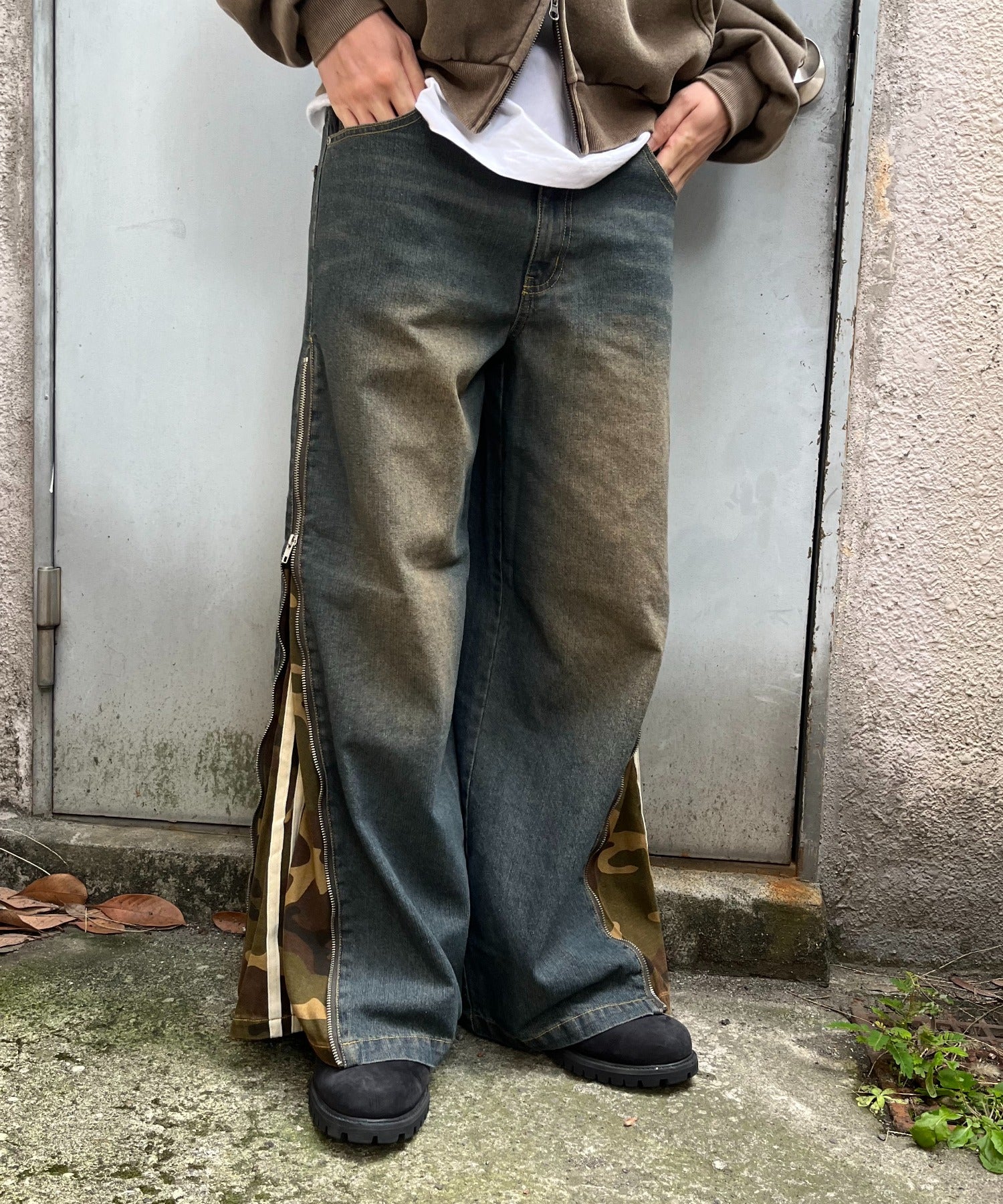 2WAYデニムZIPパンツ - Image 13