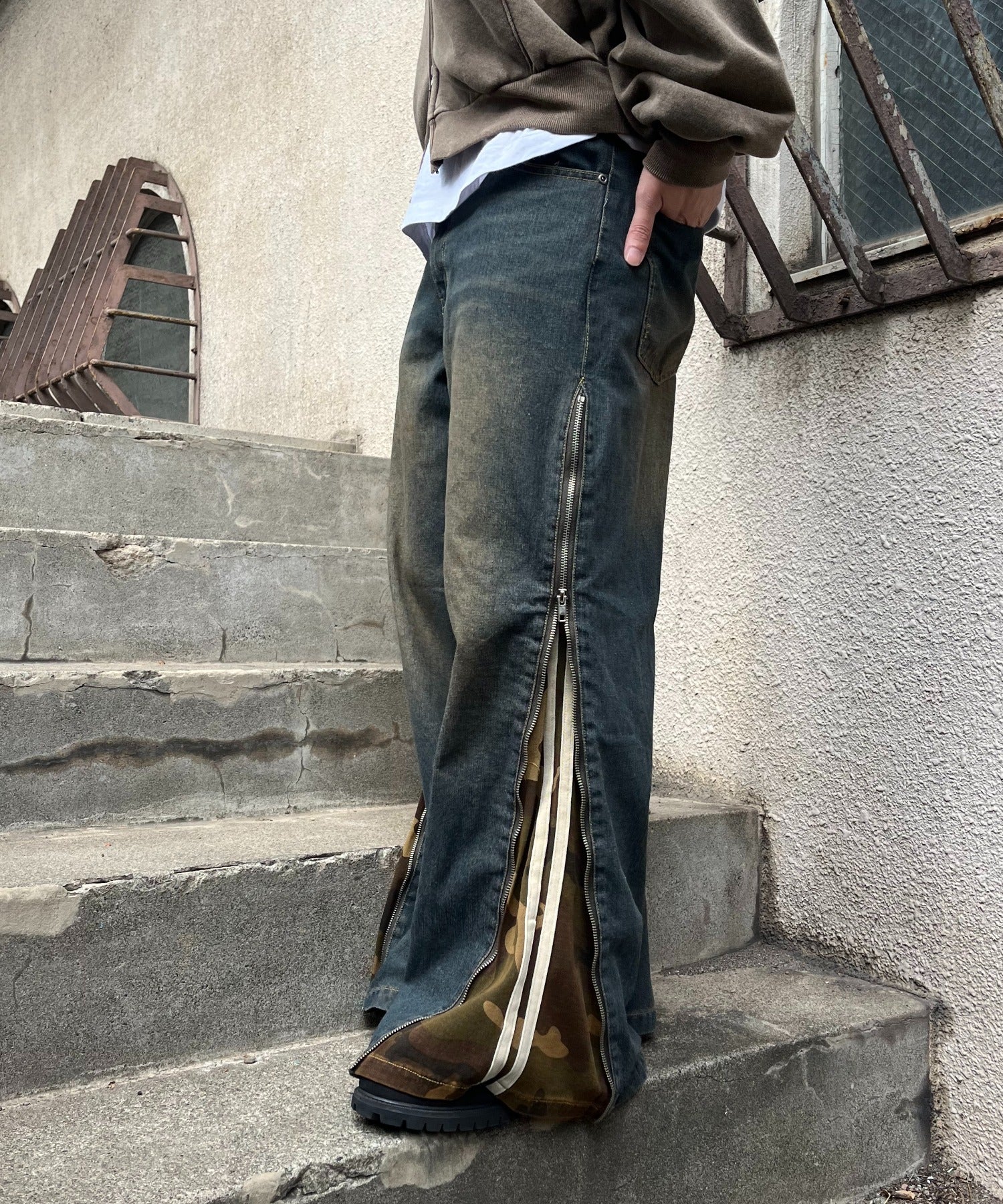 2WAYデニムZIPパンツ - Image 14
