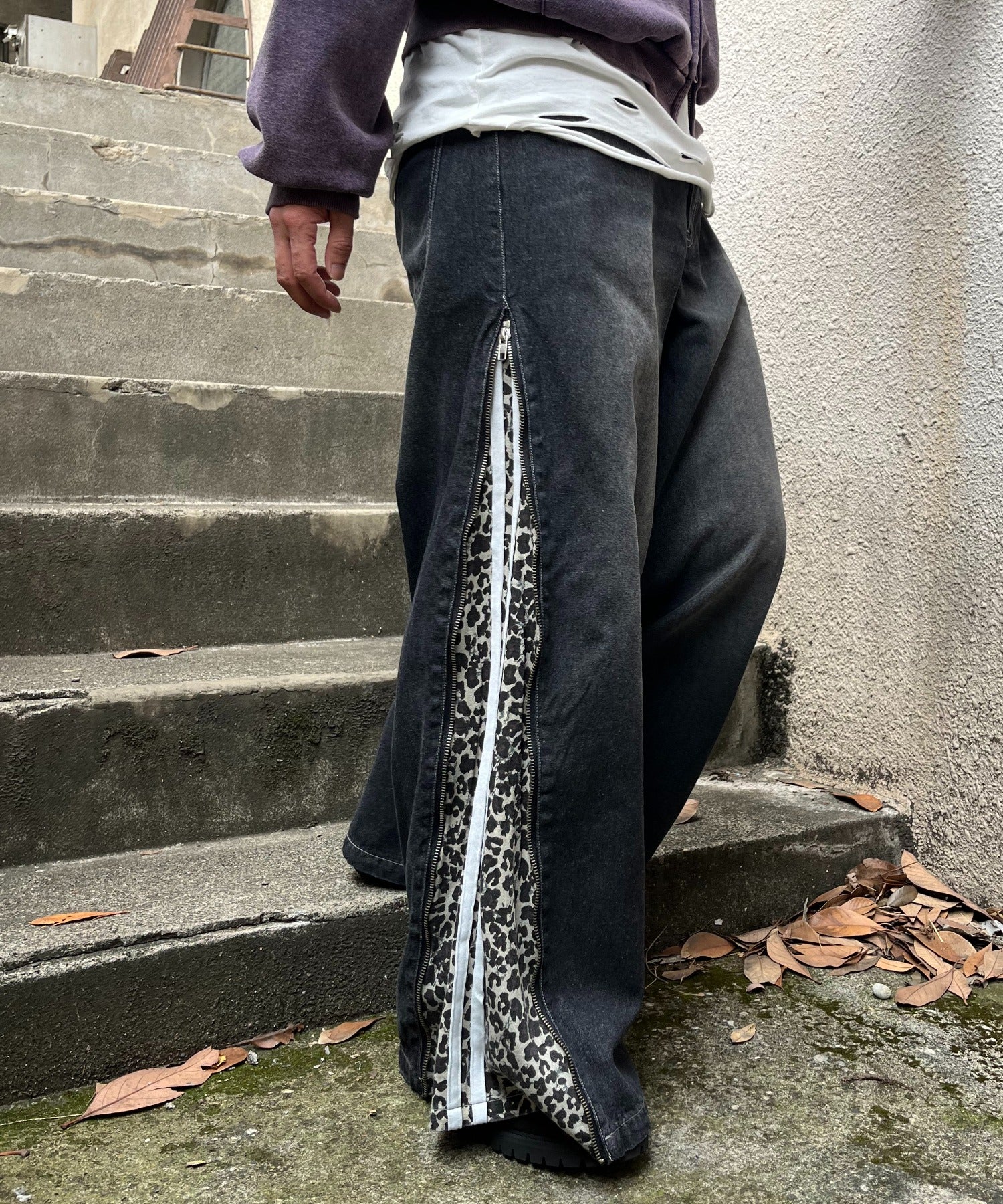 2WAYデニムZIPパンツ - Image 5