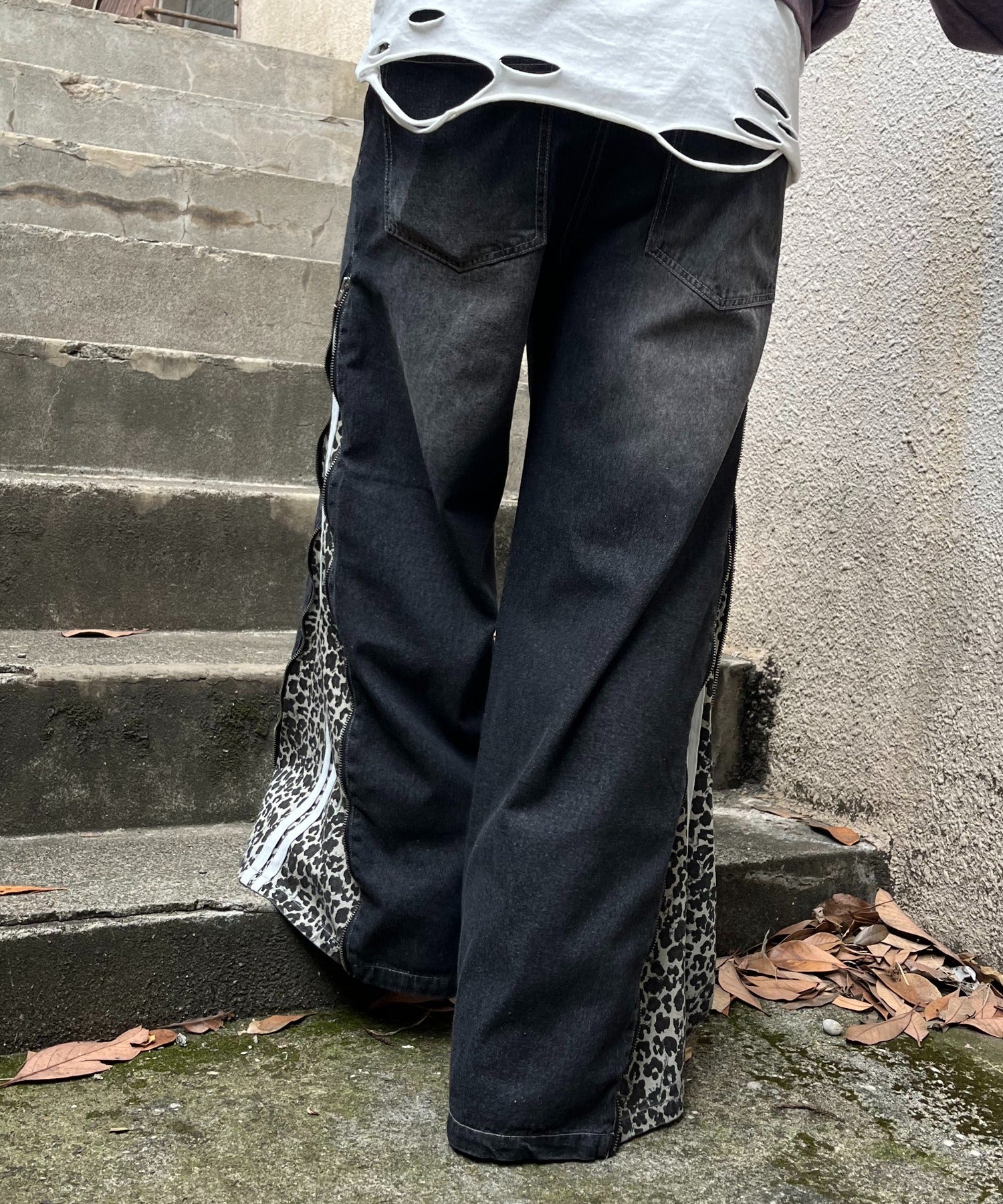 2WAYデニムZIPパンツ - Image 6