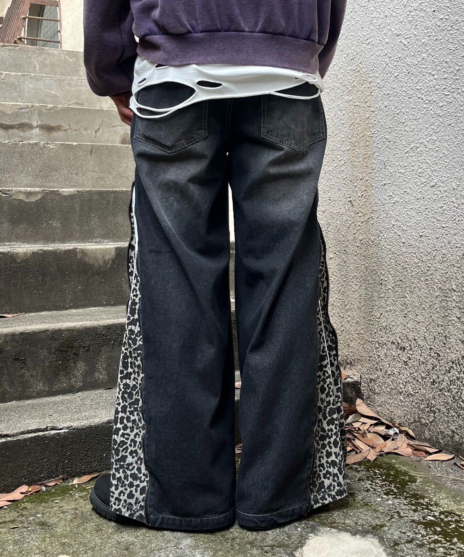 2WAYデニムZIPパンツ - Image 7