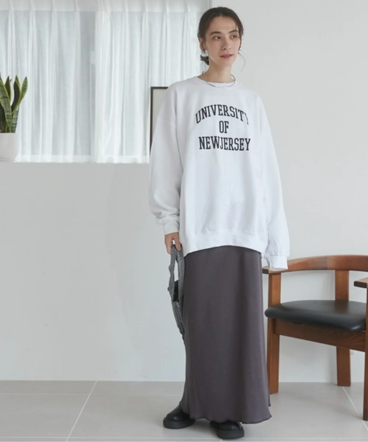 カレッジロゴプリントスウェット - Image 30