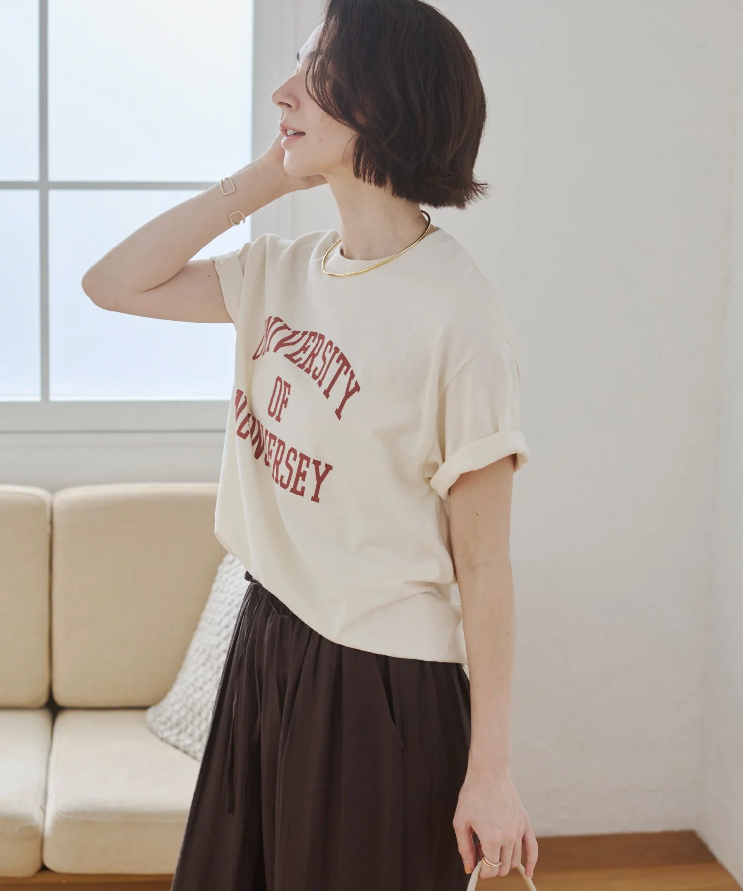 カレッジロゴプリントTee - Image 103