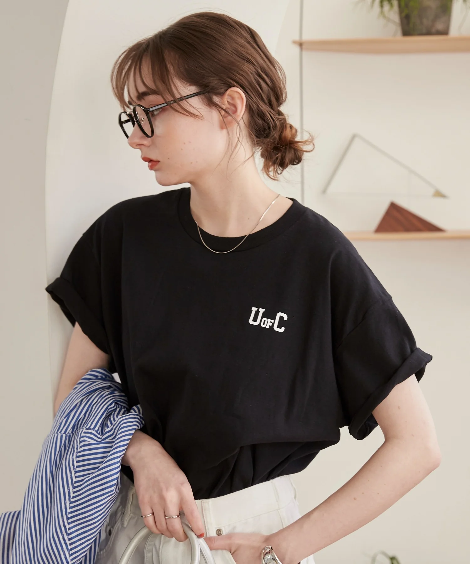 カレッジロゴプリントTee - Image 107