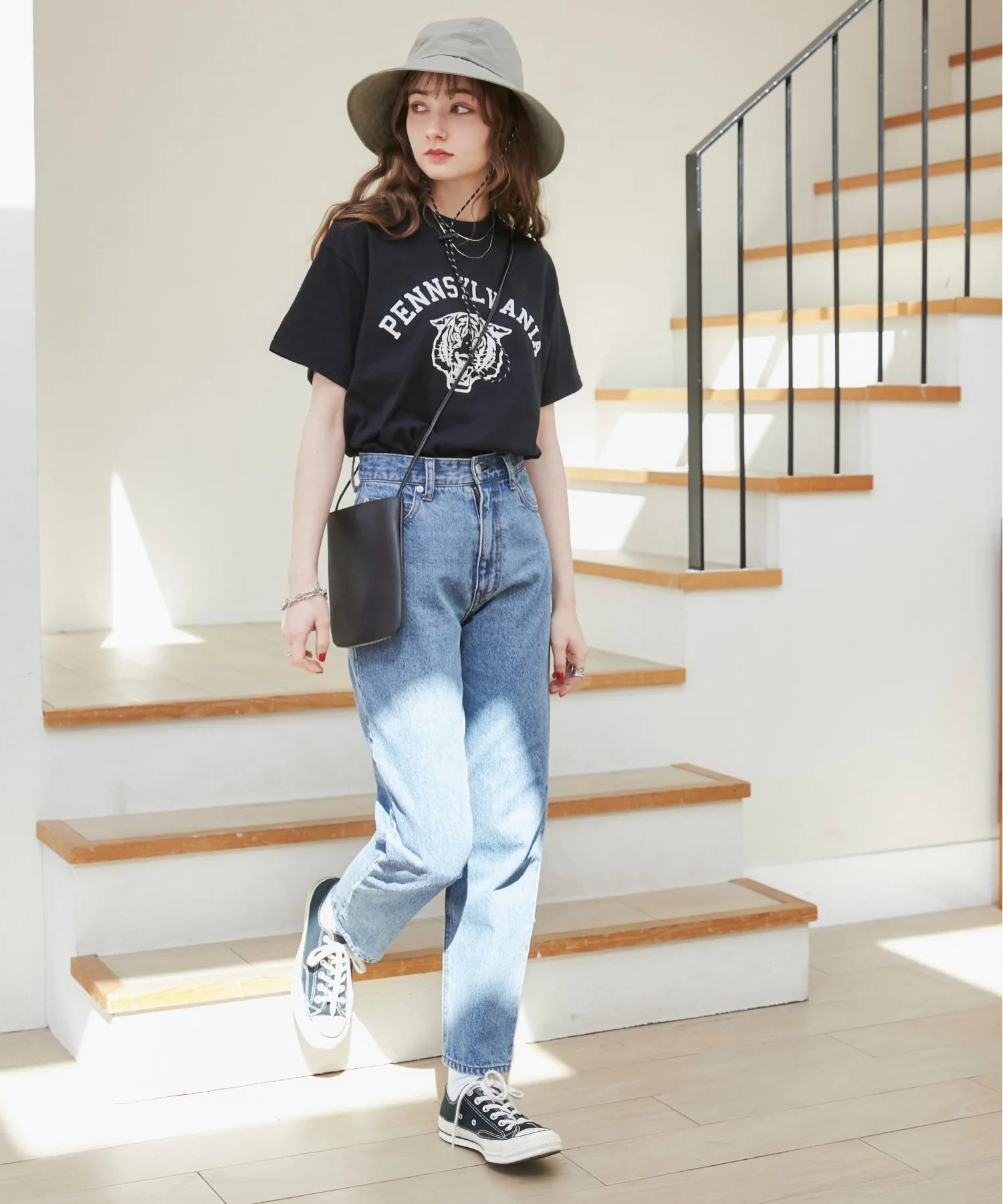 カレッジロゴプリントTee - Image 109