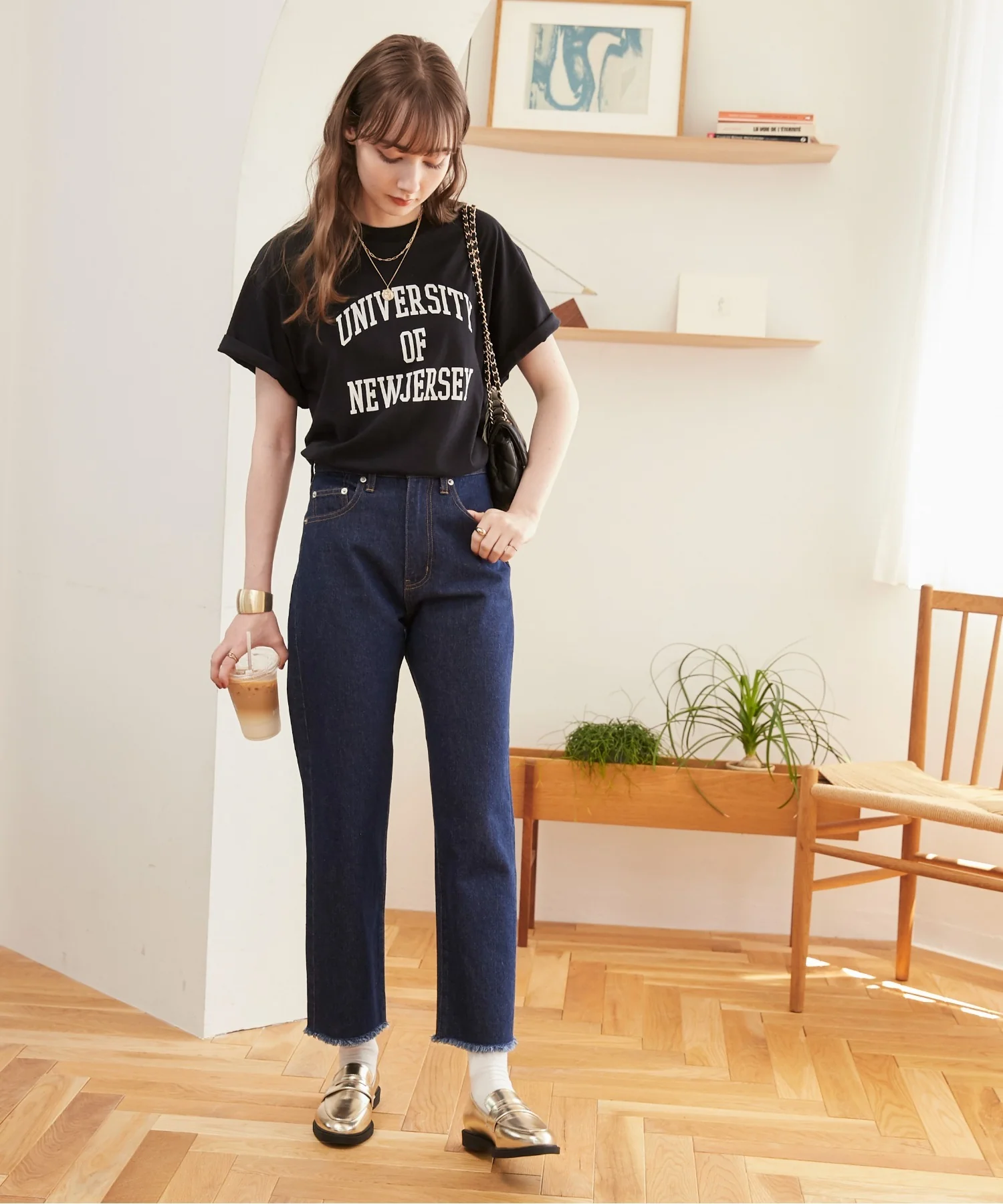 カレッジロゴプリントTee - Image 113