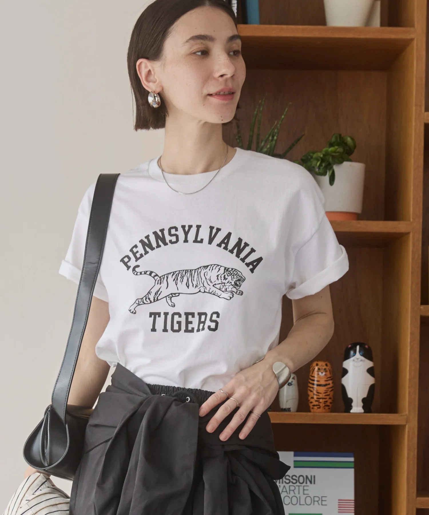 カレッジロゴプリントTee - Image 55