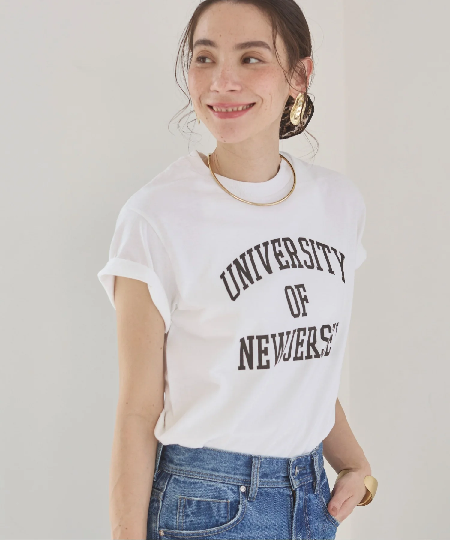 カレッジロゴプリントTee - Image 66