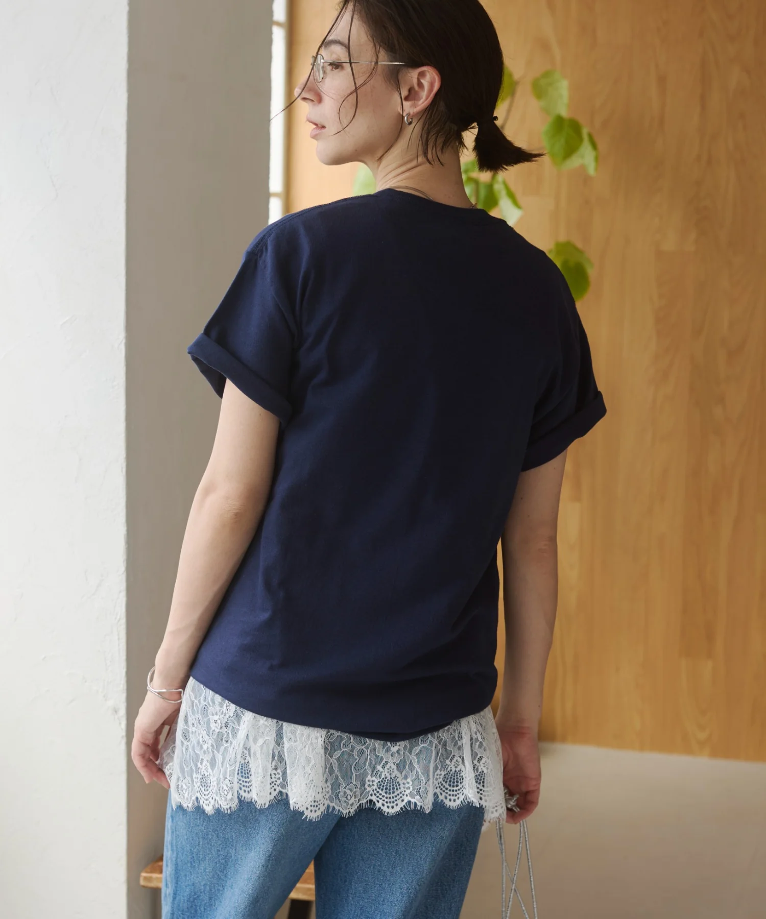 カレッジロゴプリントTee - Image 77