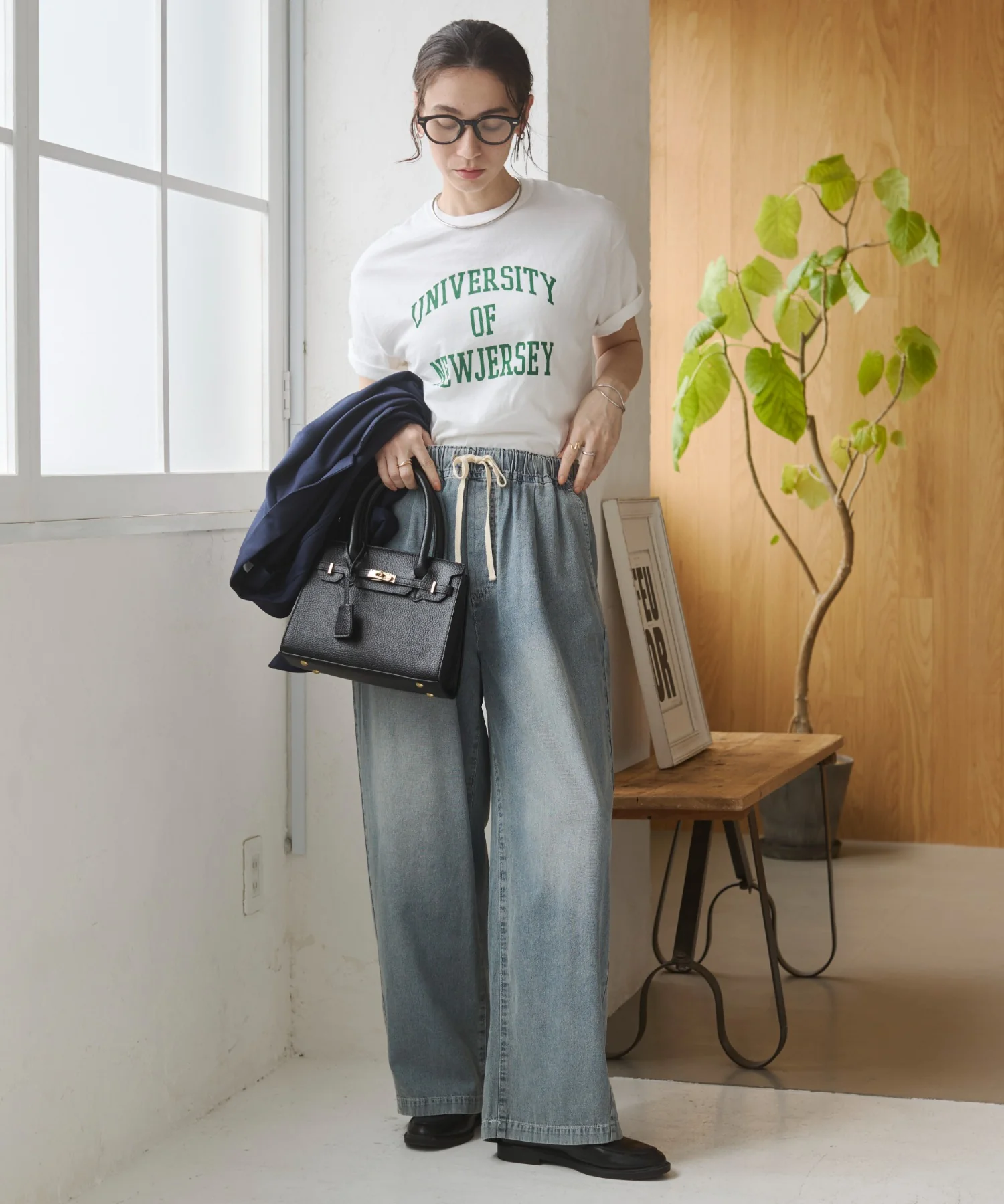 カレッジロゴプリントTee - Image 84