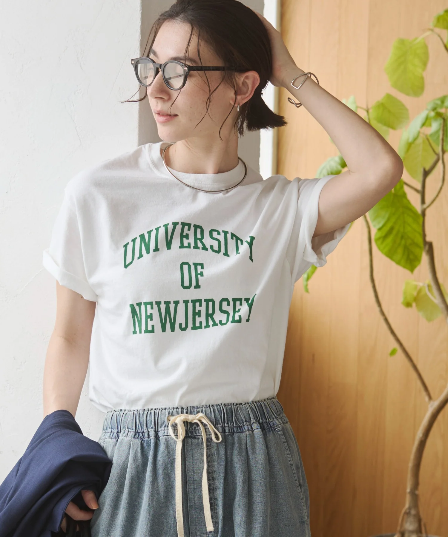 カレッジロゴプリントTee - Image 85
