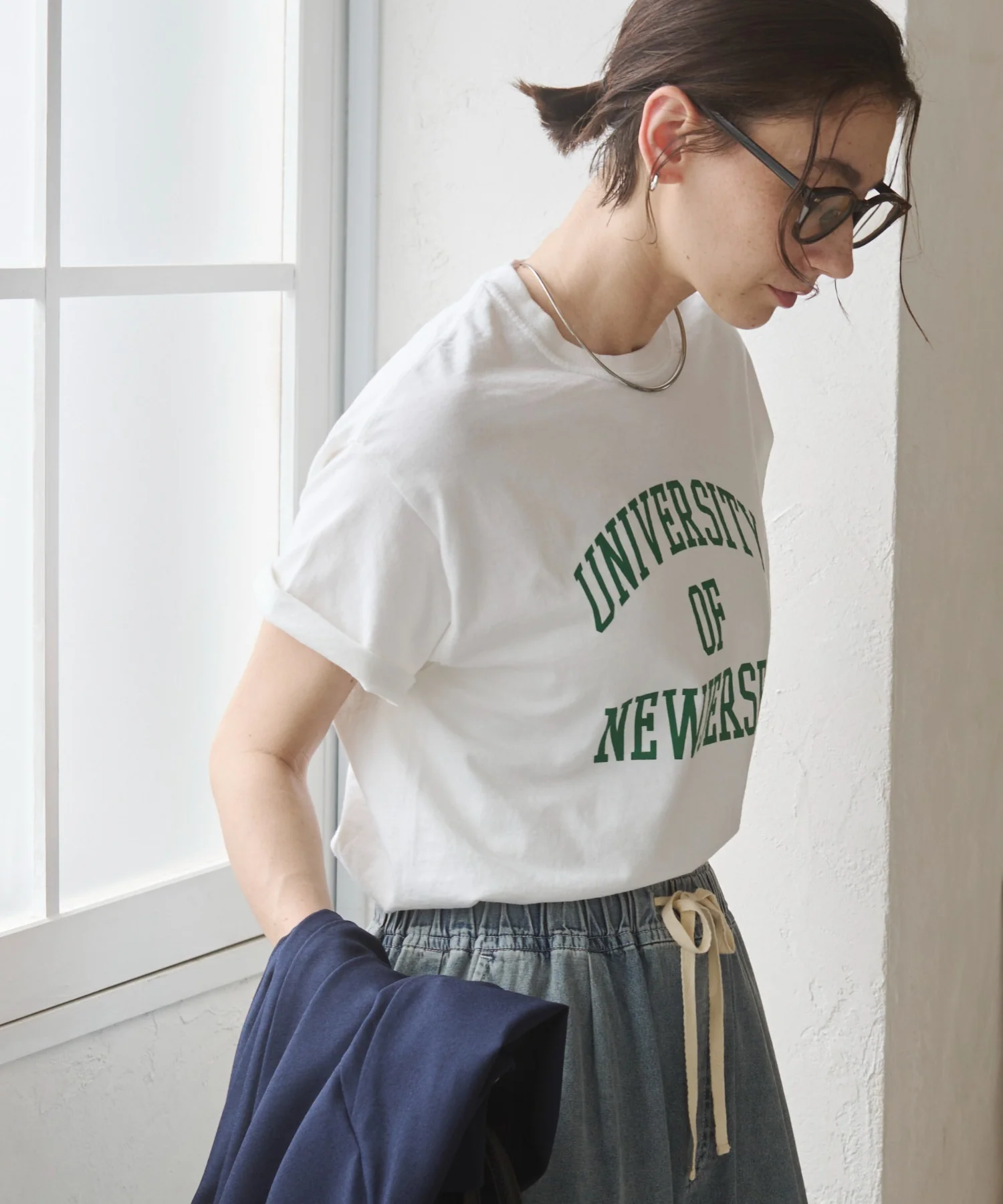 カレッジロゴプリントTee - Image 87