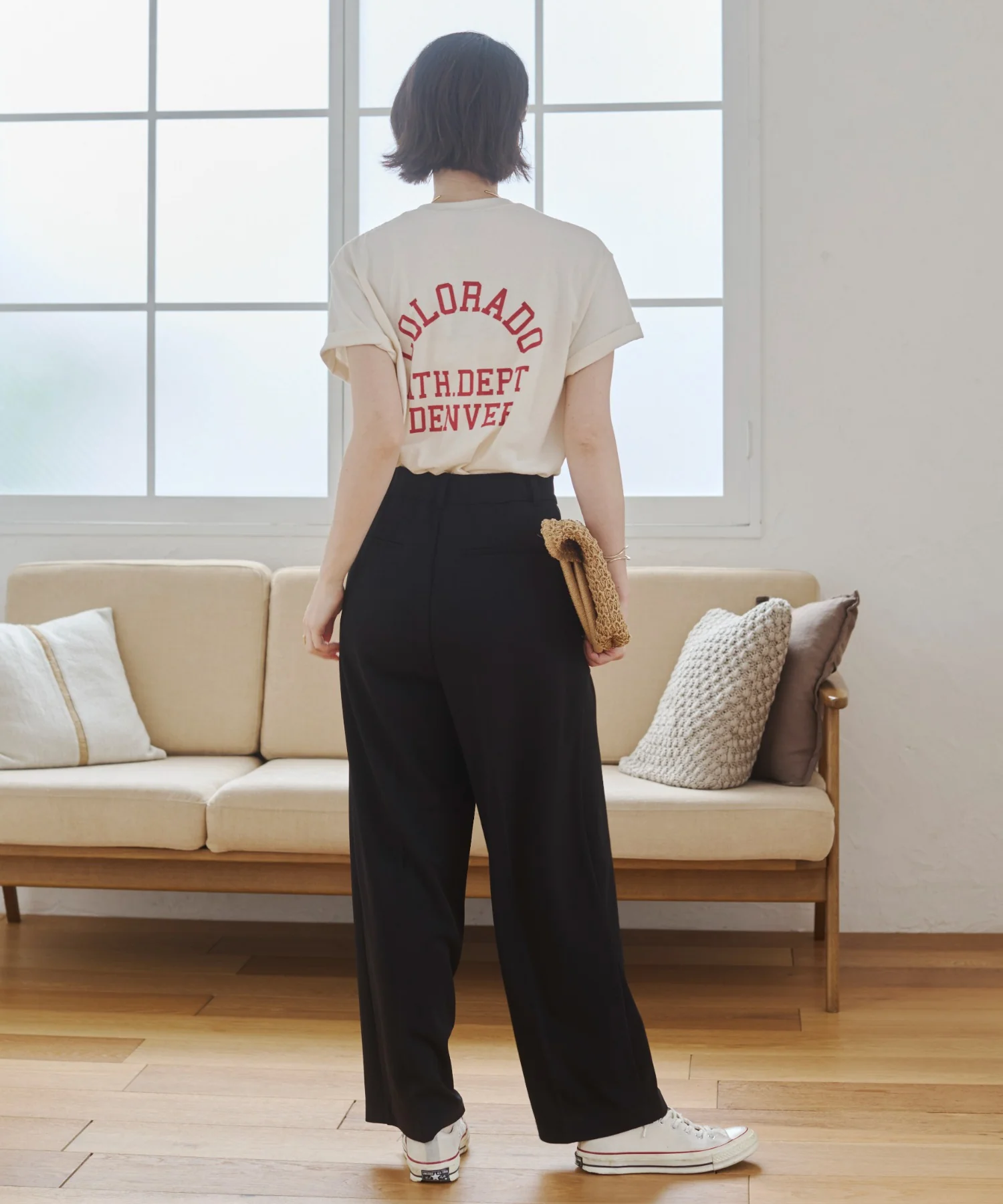 カレッジロゴプリントTee - Image 96