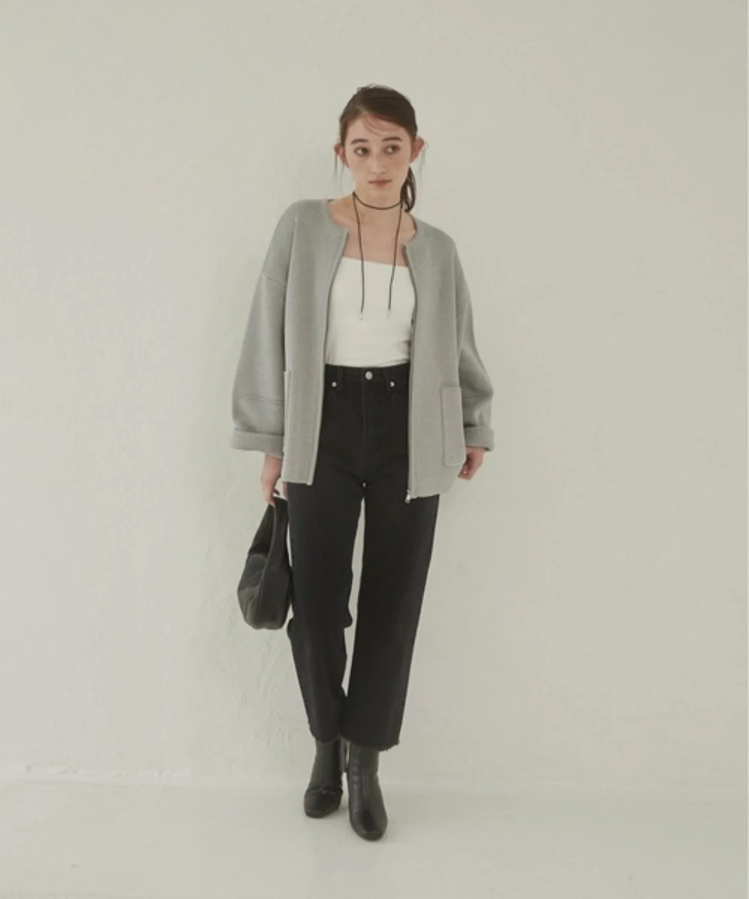 ランタンスリーブカーディガン - Image 6